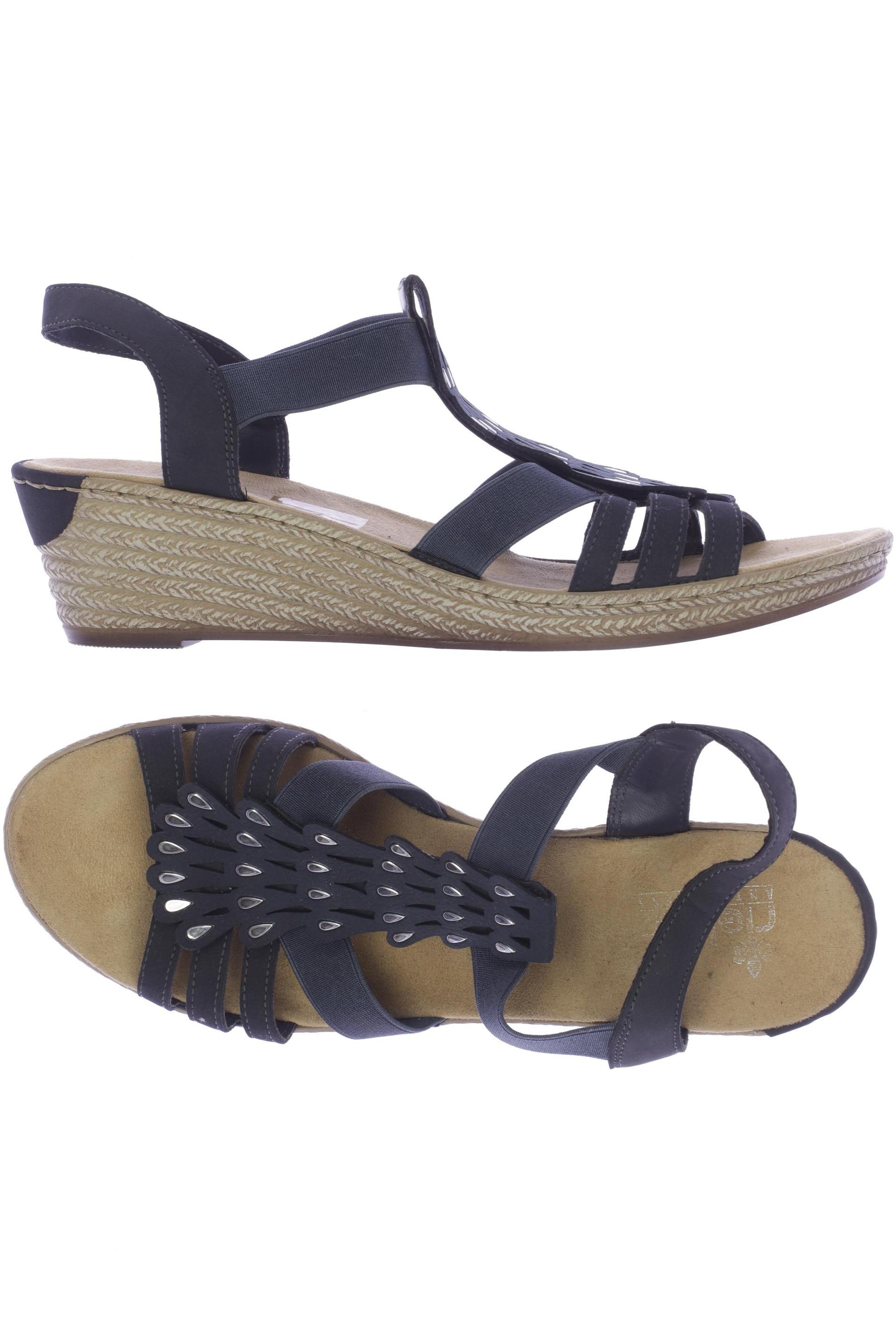 

Rieker Damen Sandale, marineblau, Gr. 41