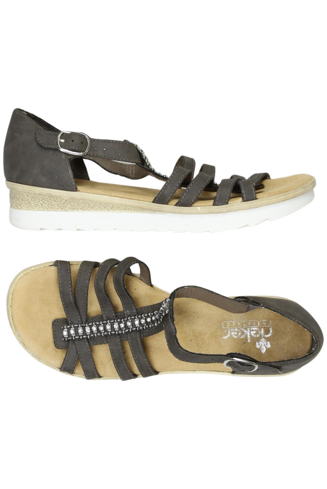 

Rieker Damen Sandale, braun, Gr. 38