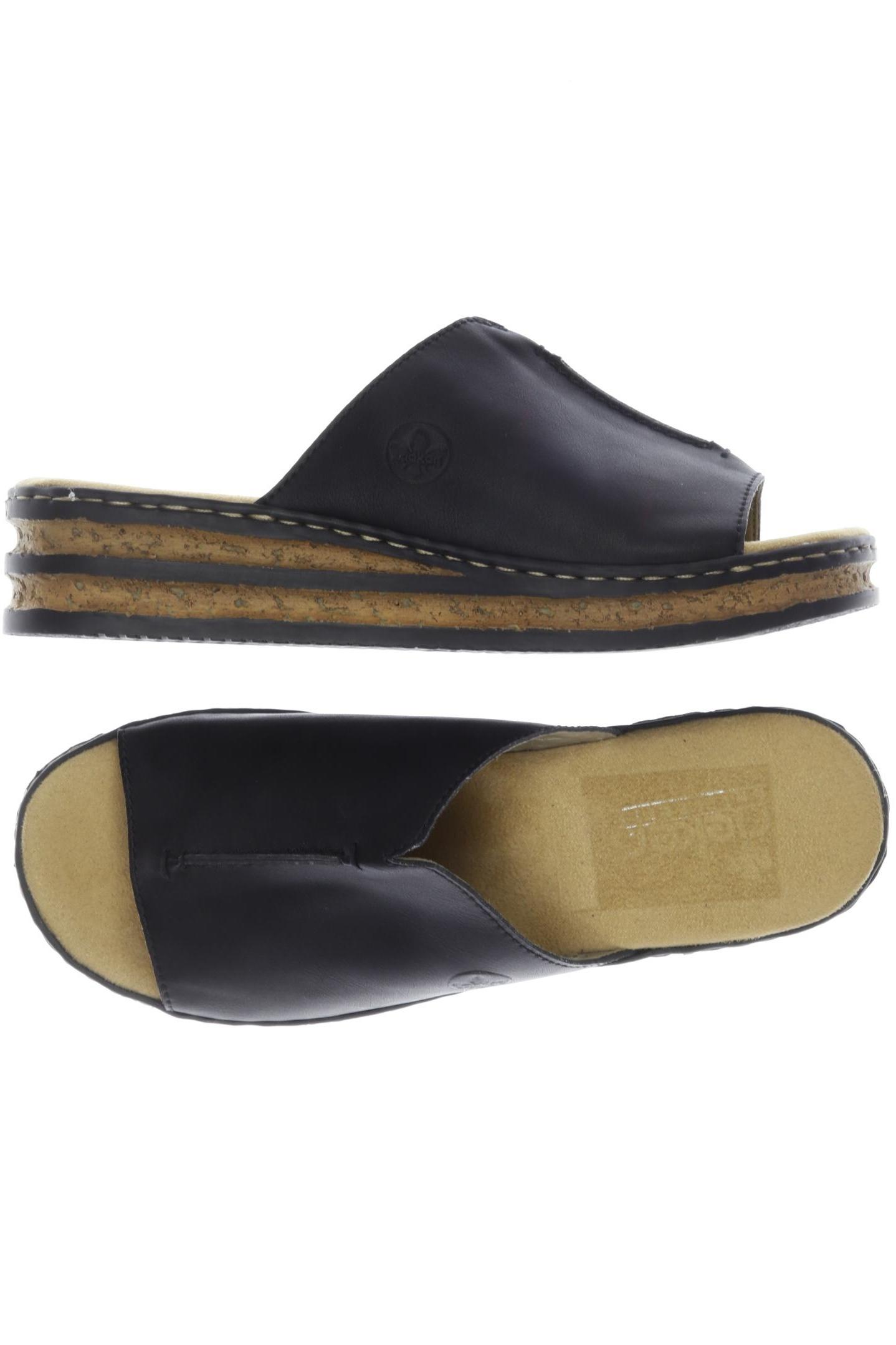 

Rieker Damen Sandale, schwarz, Gr. 37