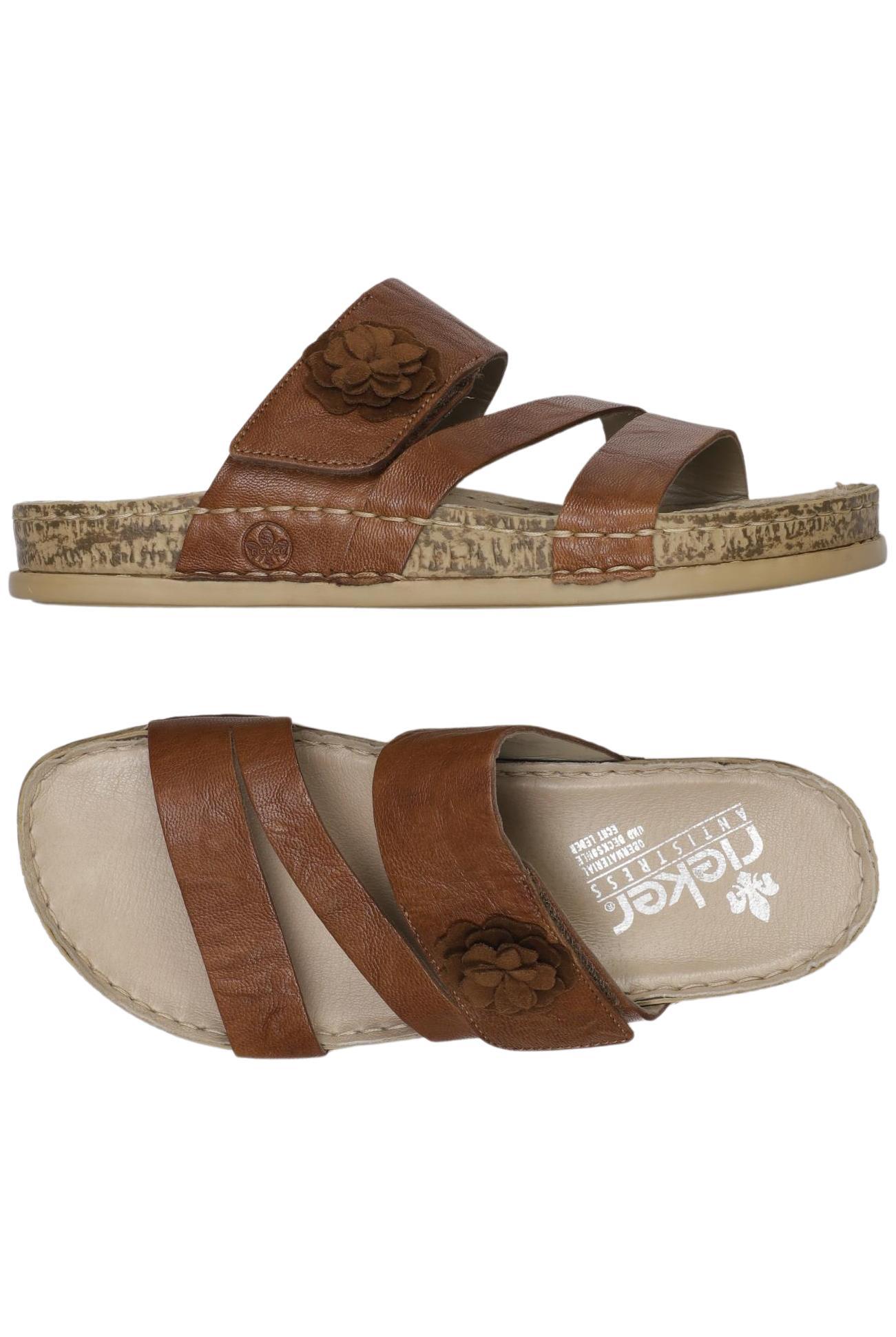 

Rieker Damen Sandale, braun, Gr. 39