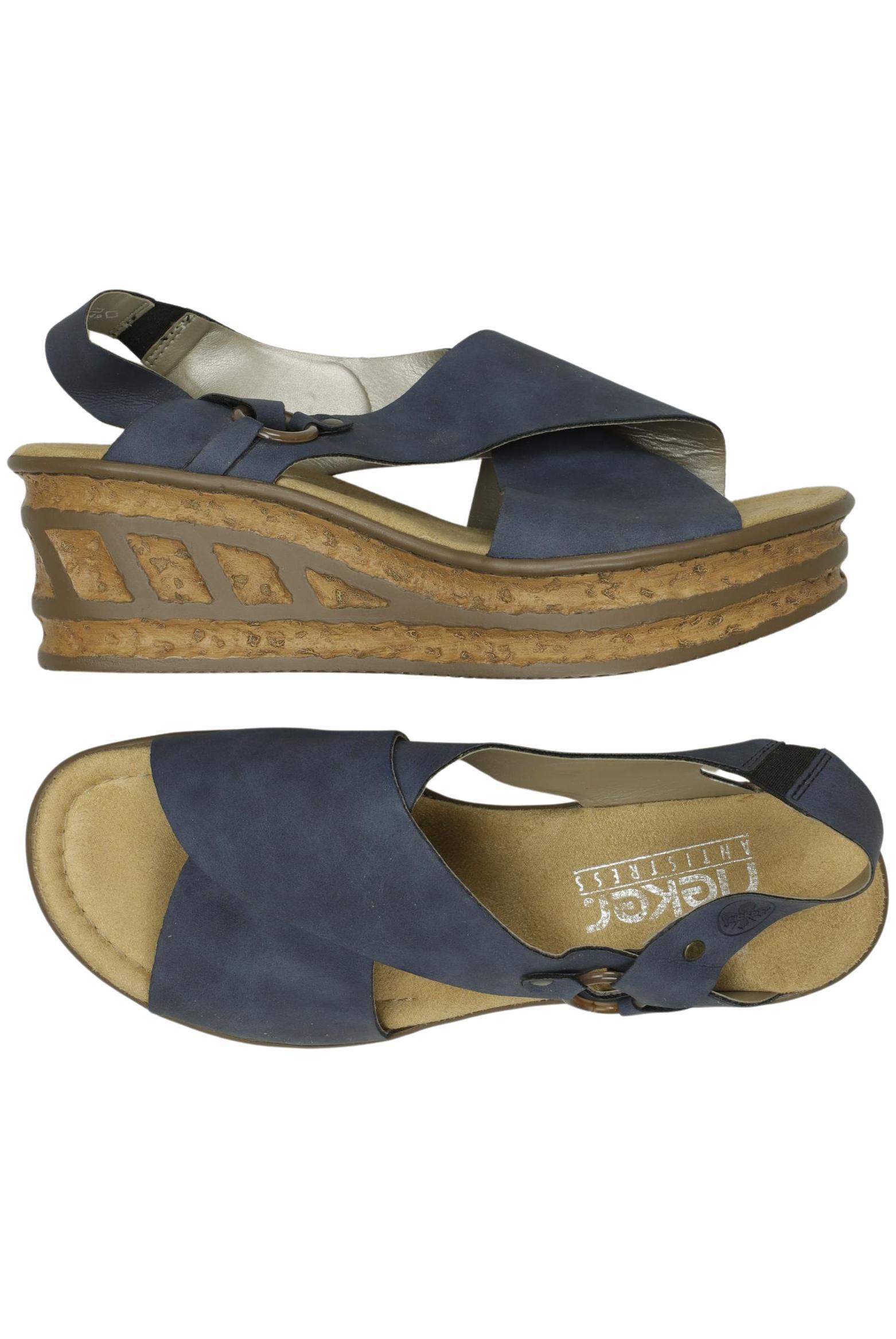 

Rieker Damen Sandale, marineblau, Gr. 39