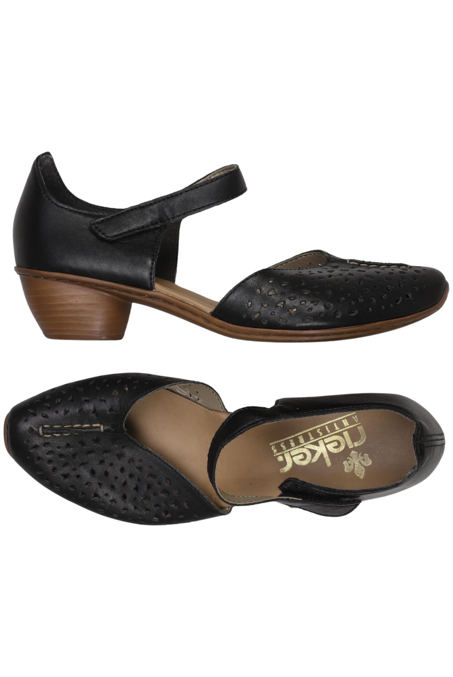 

Rieker Damen Sandale, schwarz, Gr. 37