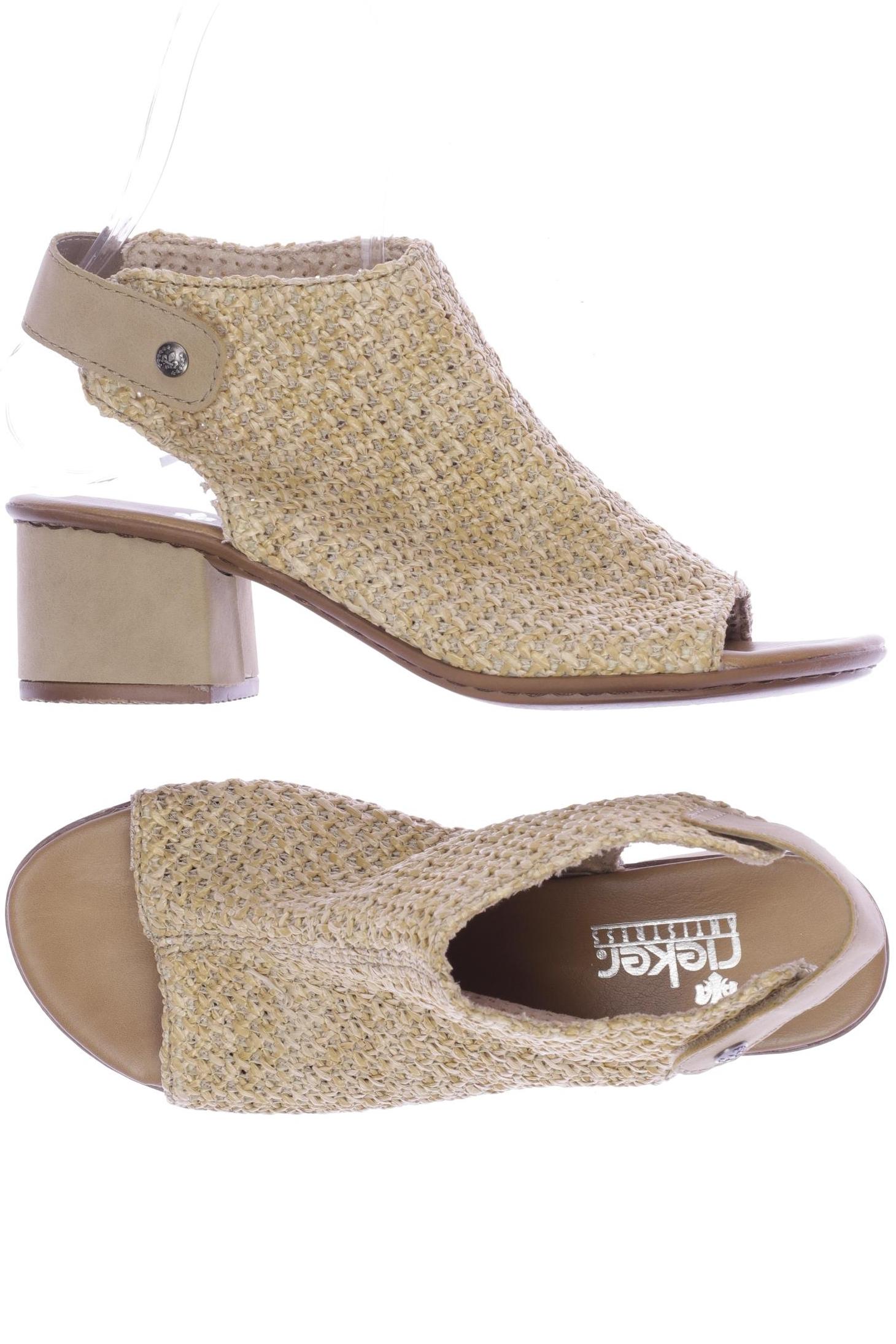 

Rieker Damen Sandale, beige, Gr. 39