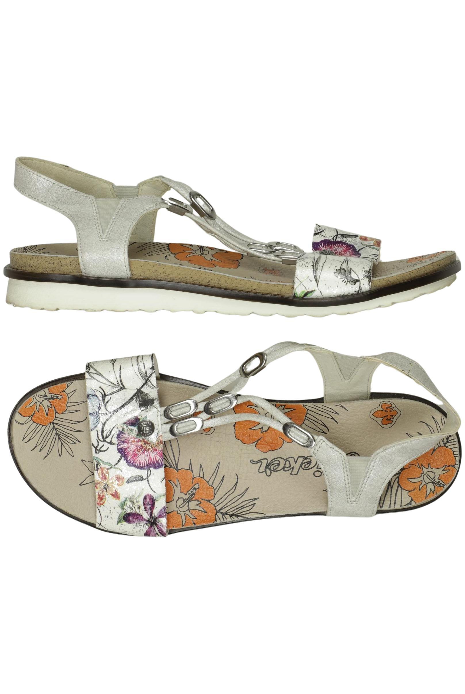 

Rieker Damen Sandale, silber, Gr. 39