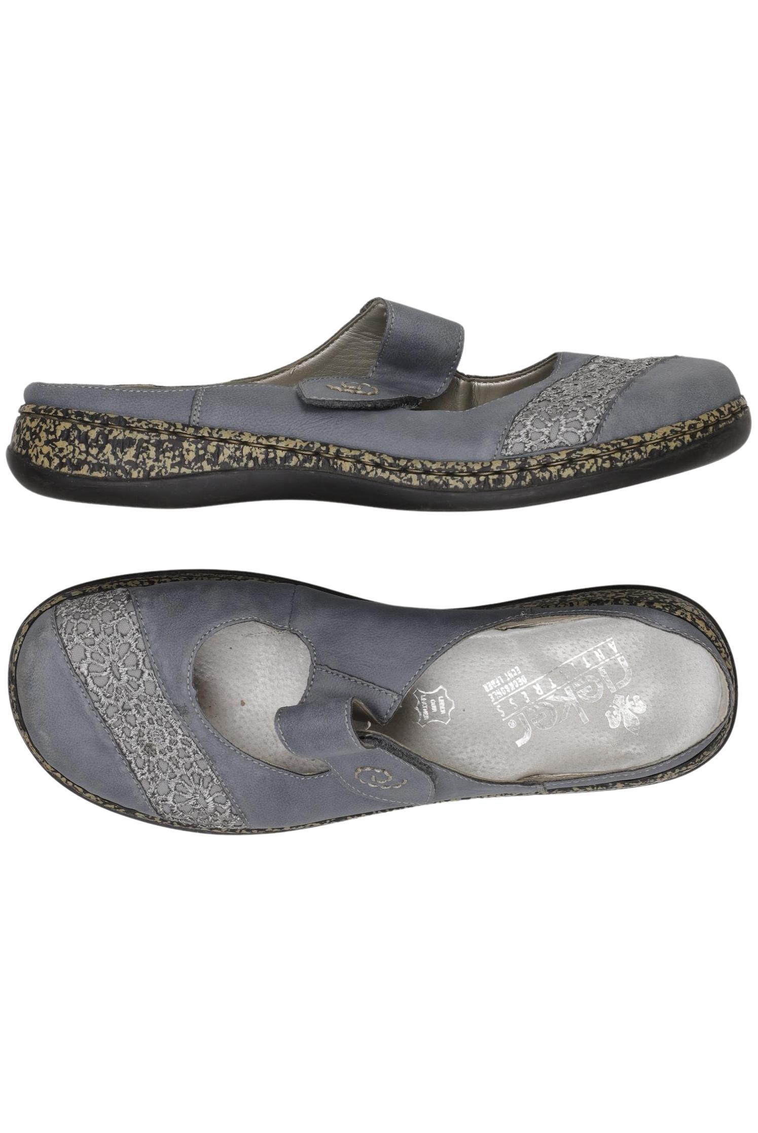 

Rieker Damen Sandale, blau, Gr. 41