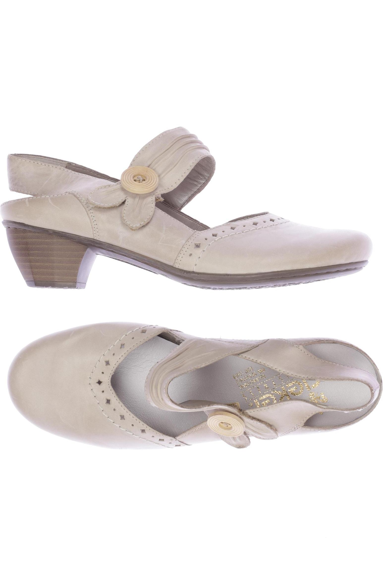 

Rieker Damen Sandale, beige, Gr. 38
