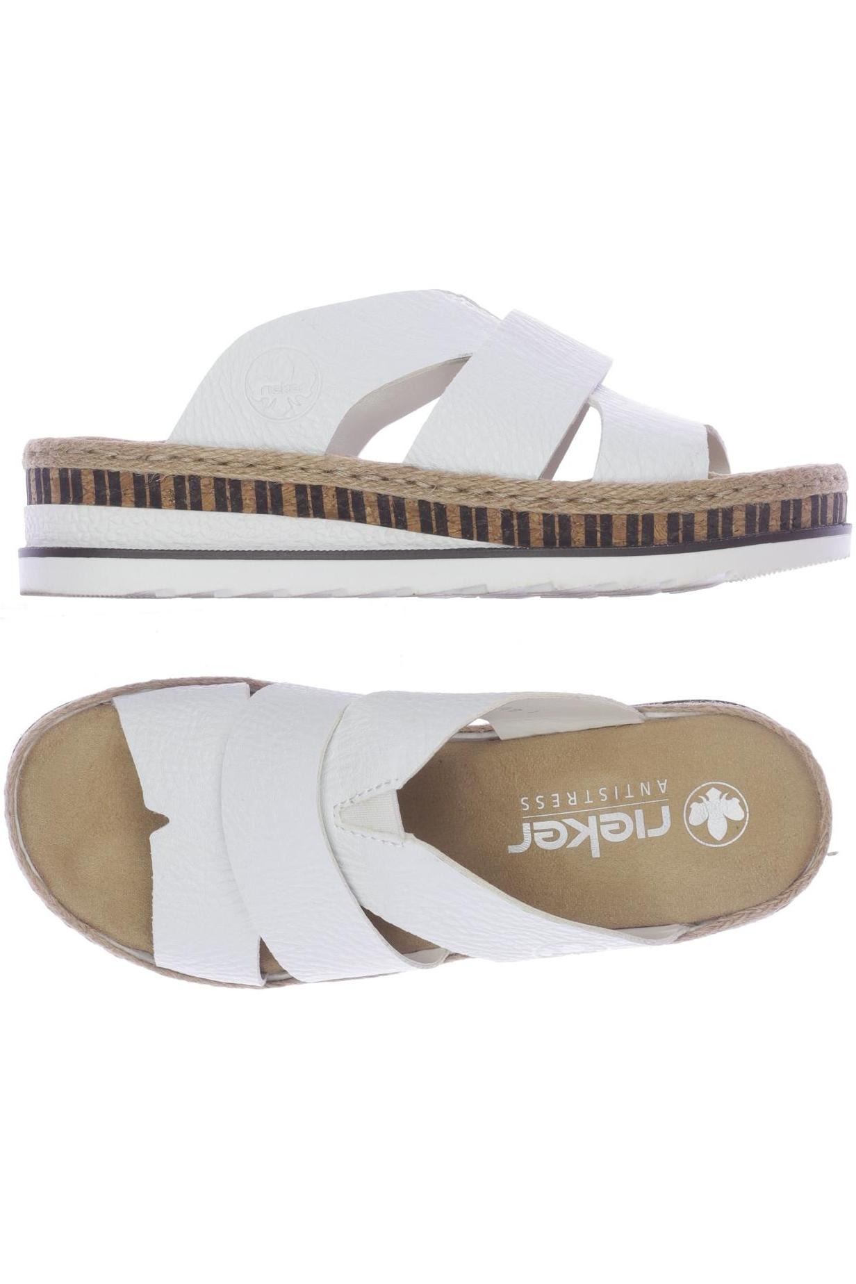 

Rieker Damen Sandale, weiß, Gr. 36