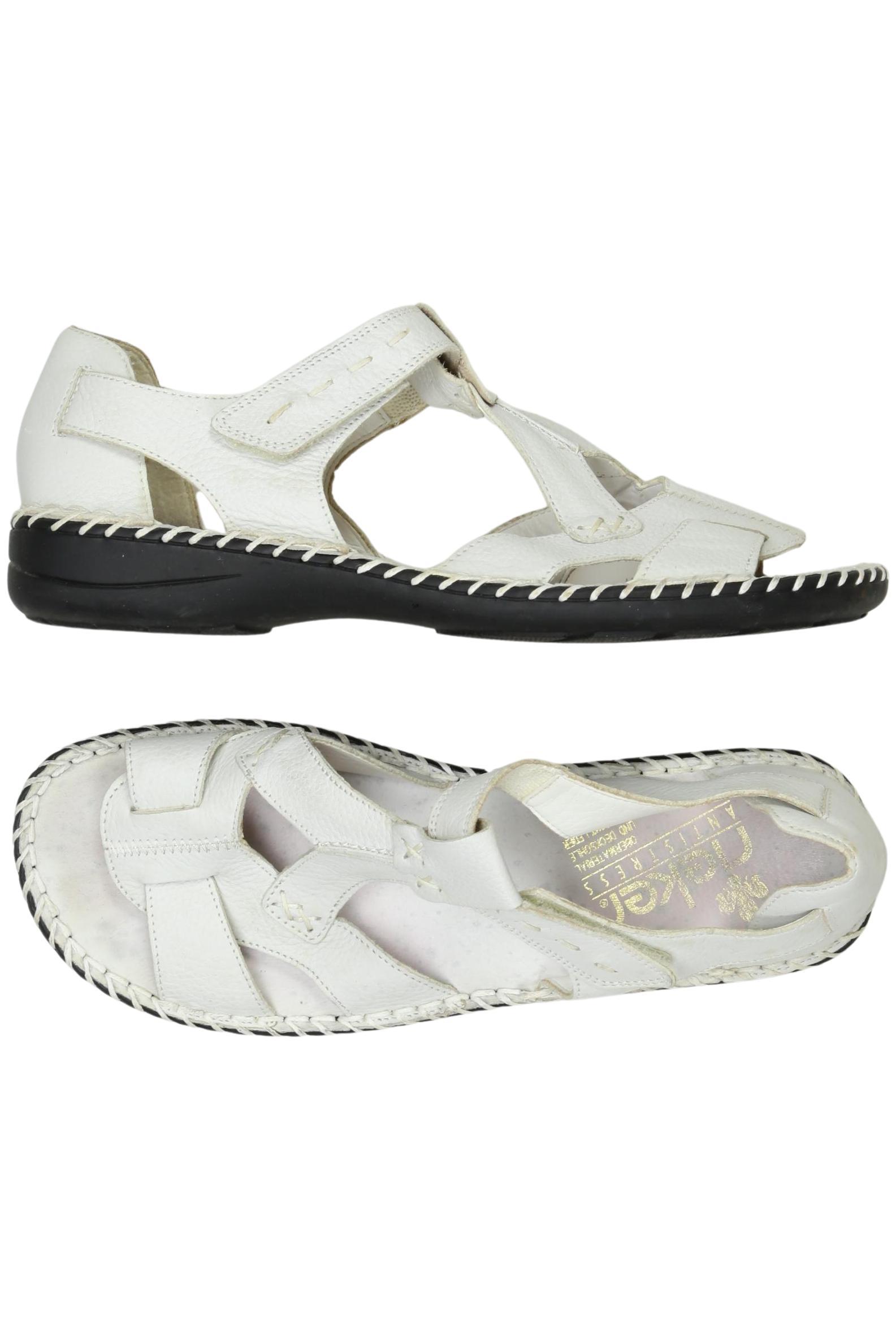 

Rieker Damen Sandale, weiß, Gr. 38