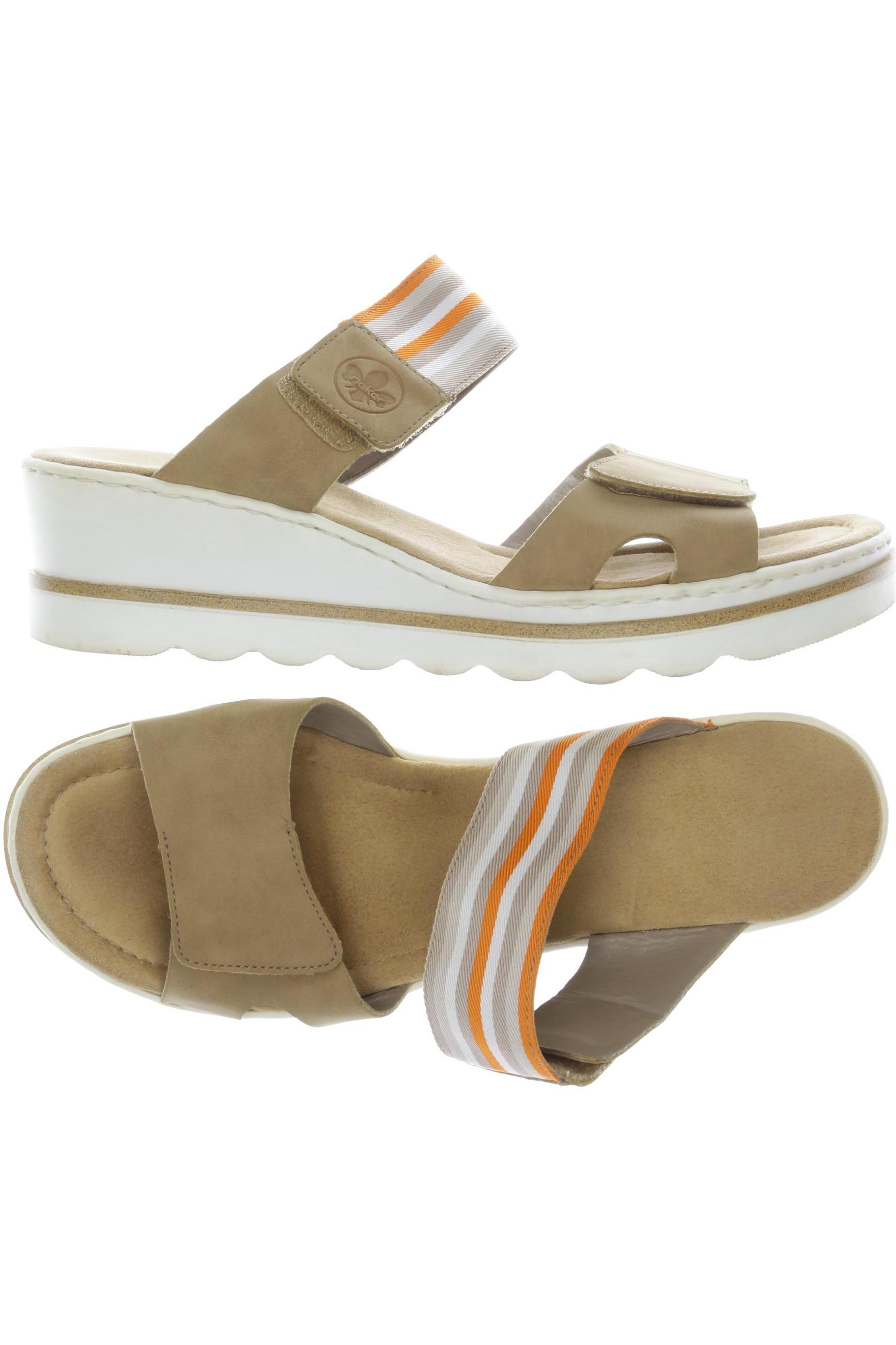 

Rieker Damen Sandale, beige, Gr. 42