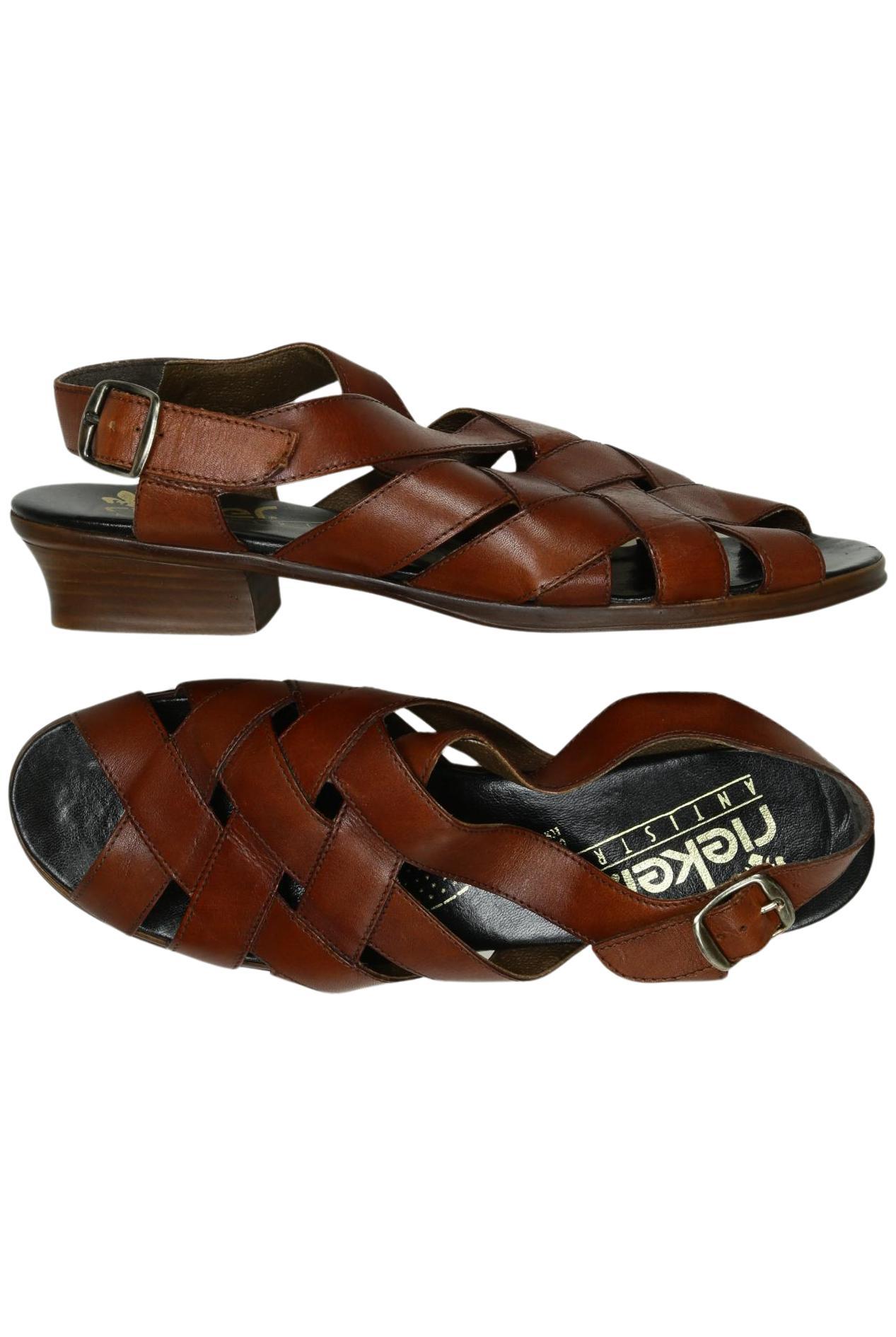 

Rieker Damen Sandale, braun, Gr. 6