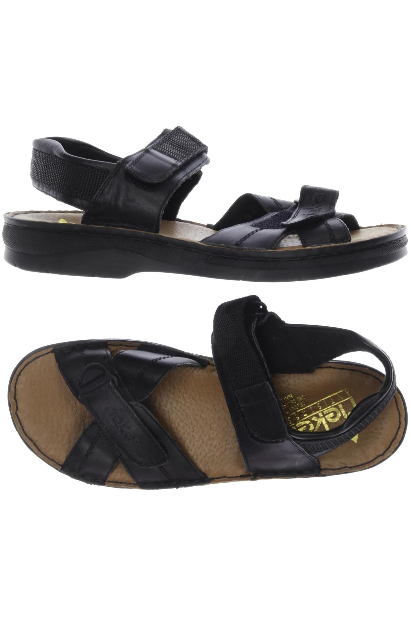 

Rieker Damen Sandale, schwarz, Gr. 41
