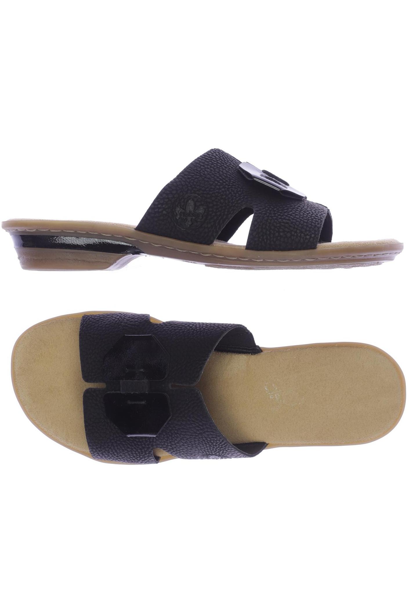 

Rieker Damen Sandale, schwarz, Gr. 38