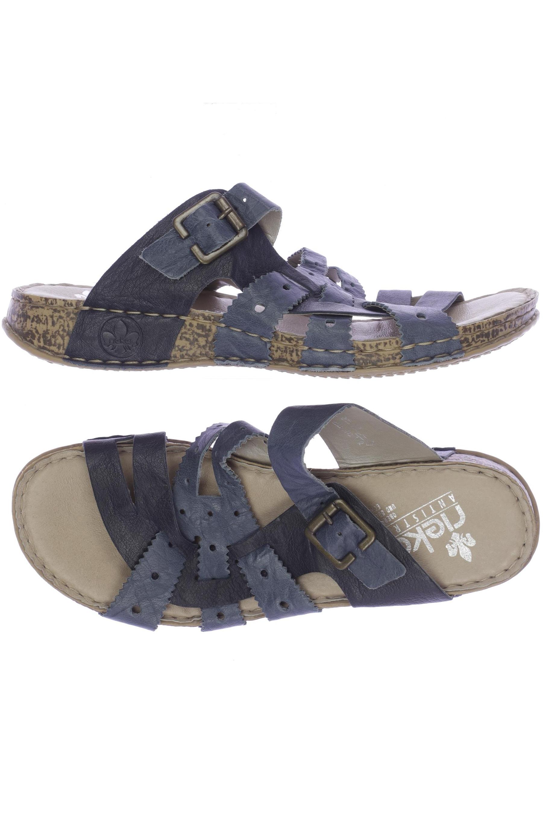 

Rieker Damen Sandale, marineblau, Gr. 41