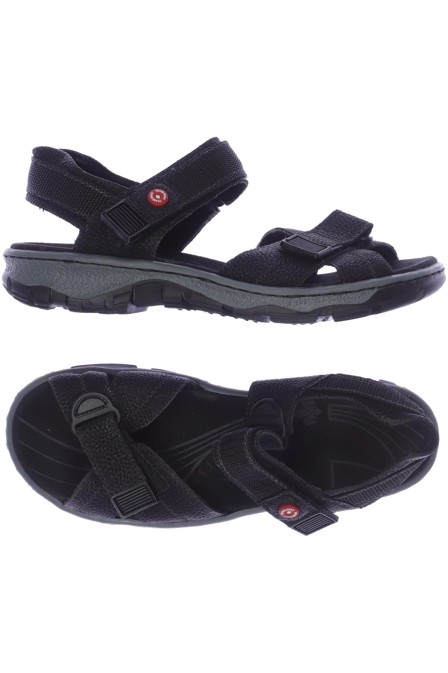 

Rieker Damen Sandale, schwarz, Gr. 40