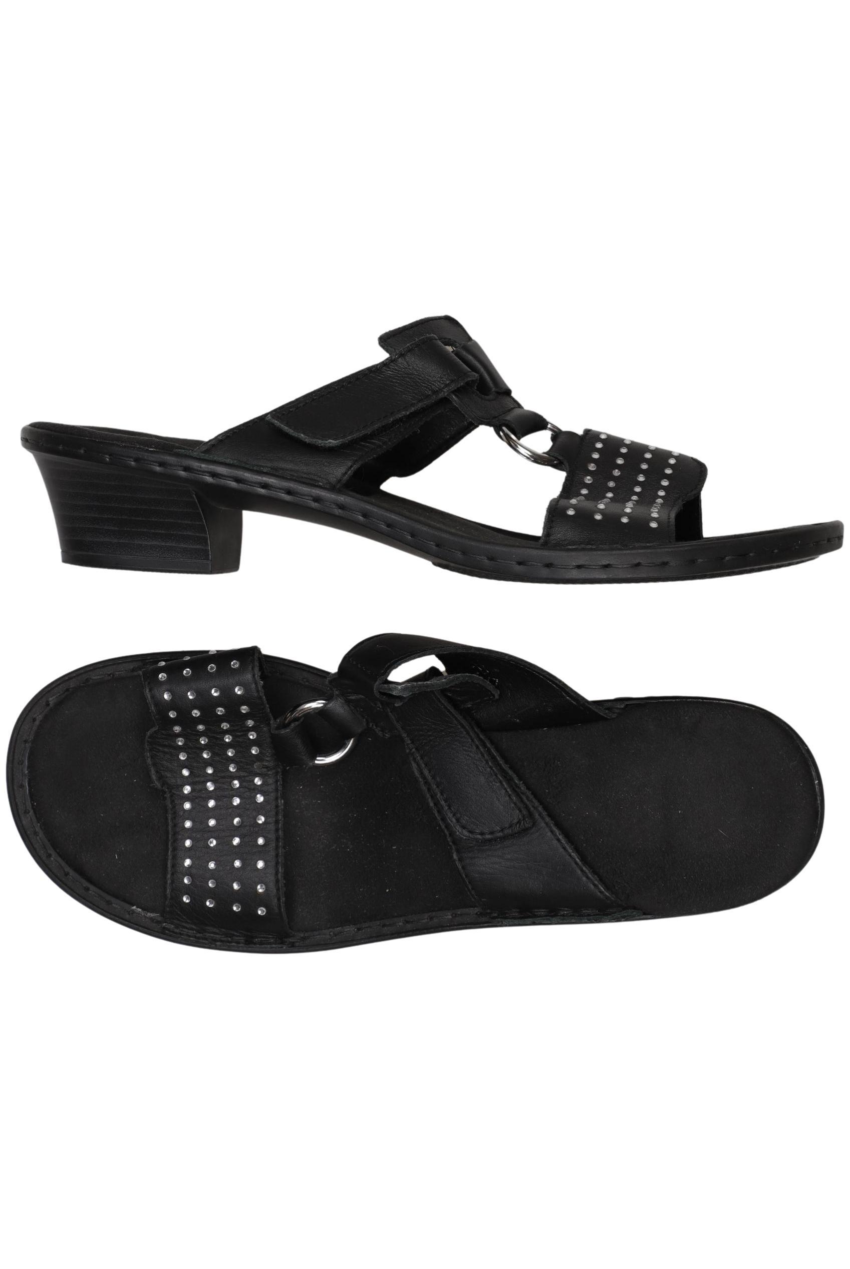 

Rieker Damen Sandale, schwarz, Gr. 40