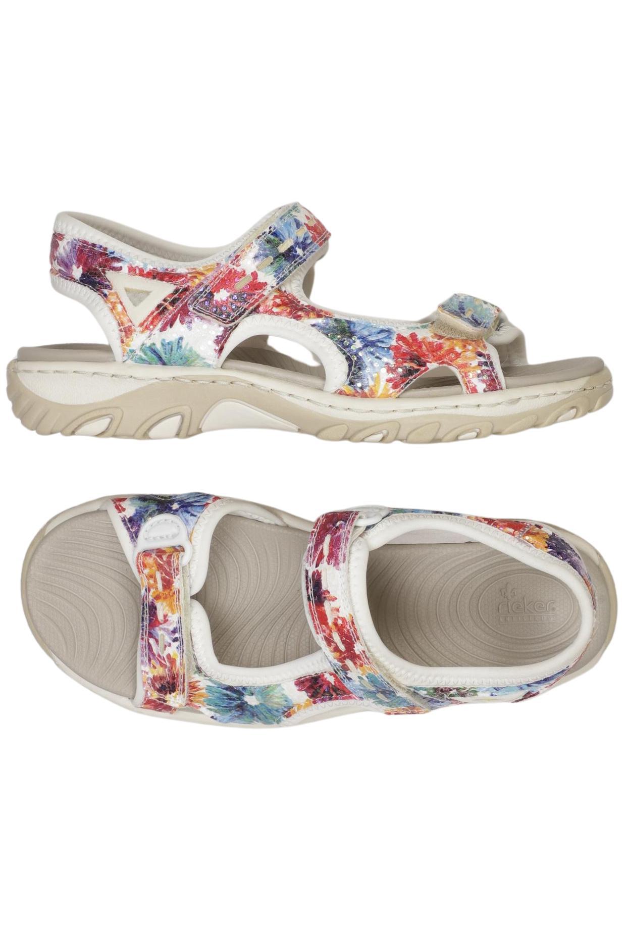

Rieker Damen Sandale, weiß, Gr. 37