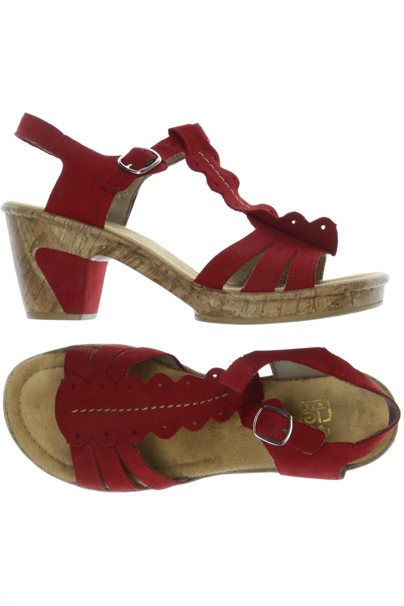 

Rieker Damen Sandale, rot, Gr. 38