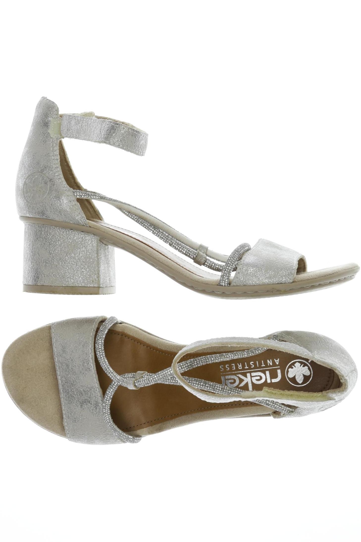 

Rieker Damen Sandale, grau, Gr. 39
