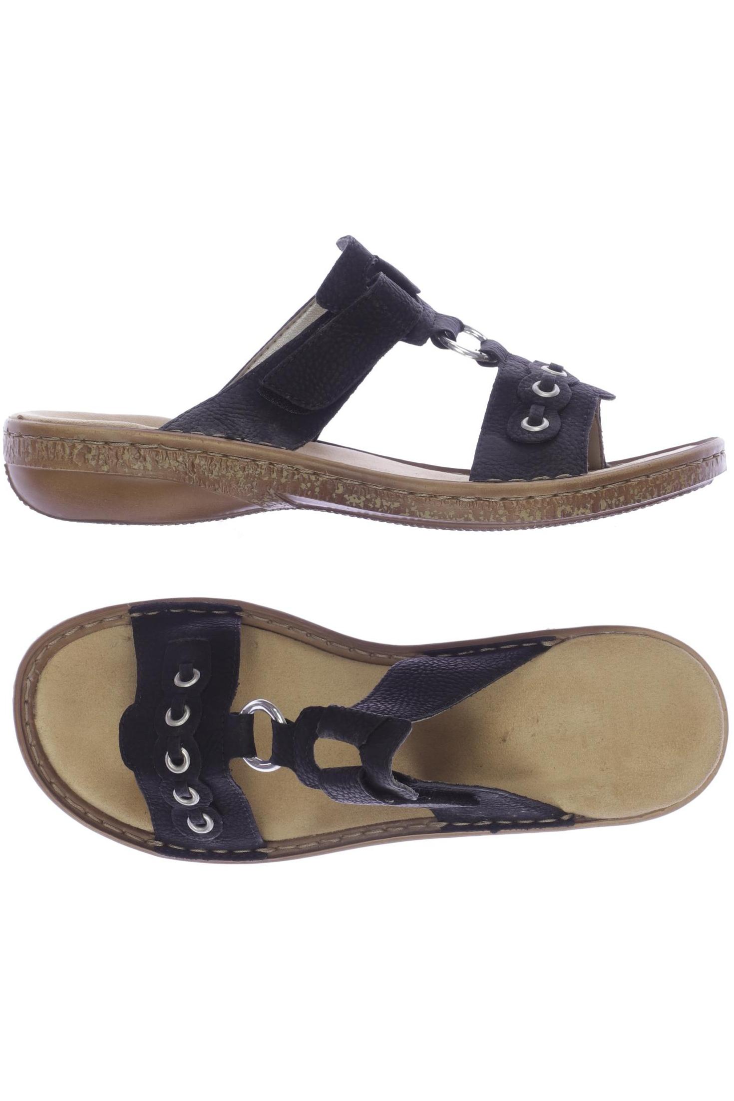

Rieker Damen Sandale, schwarz