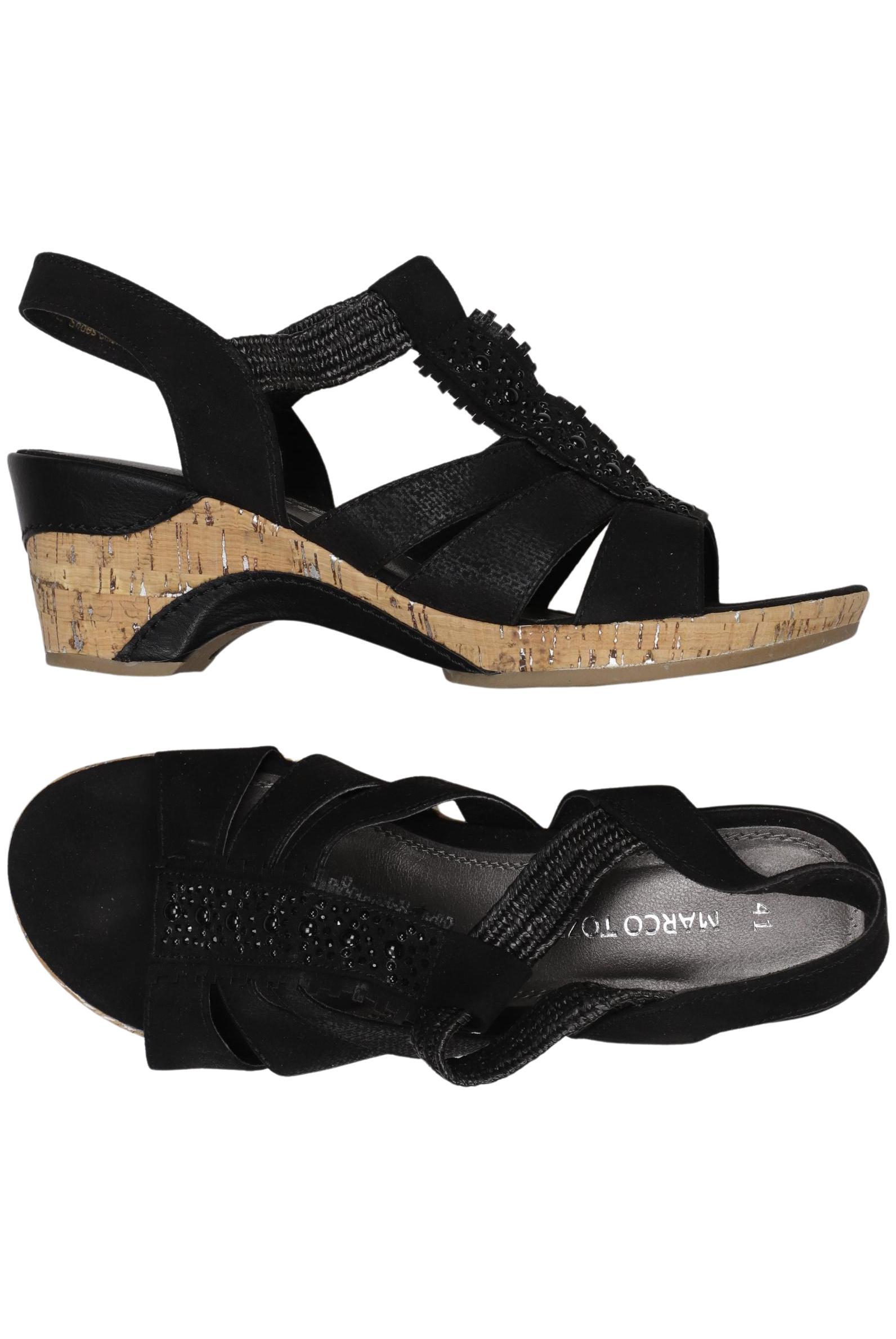 

Rieker Damen Sandale, schwarz, Gr. 41