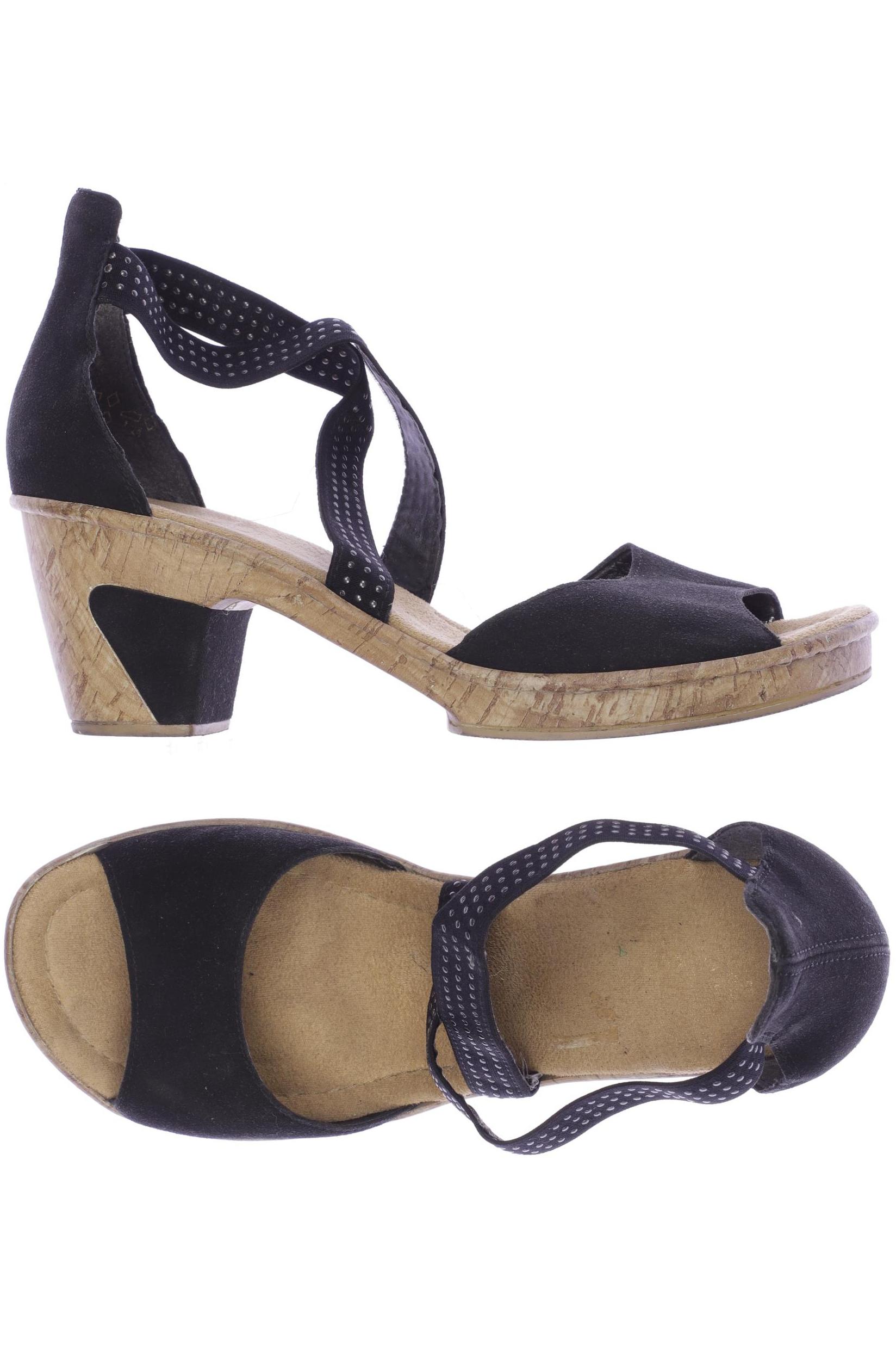

Rieker Damen Sandale, schwarz, Gr. 41