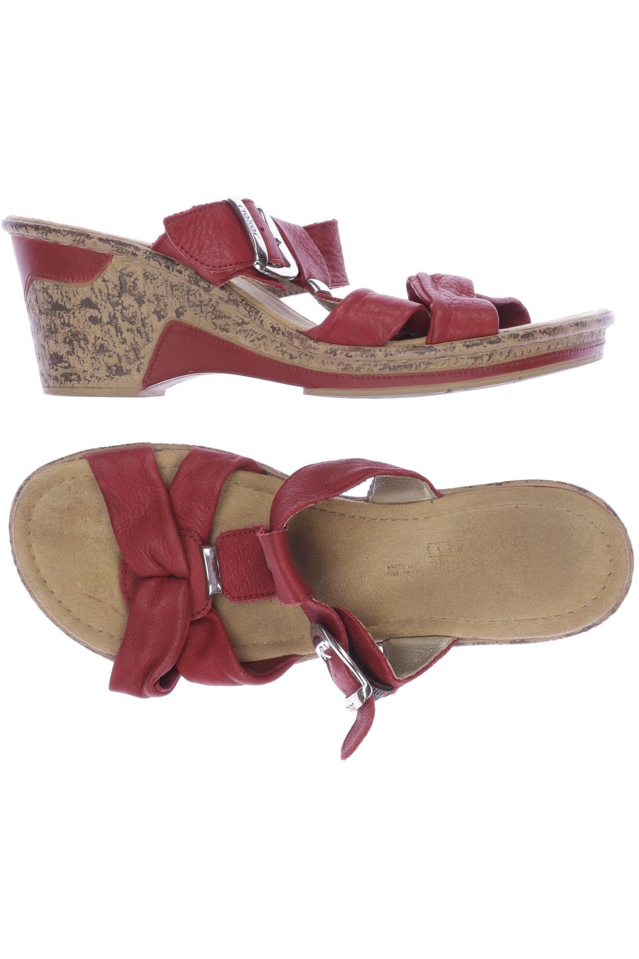 

Rieker Damen Sandale, rot, Gr. 40