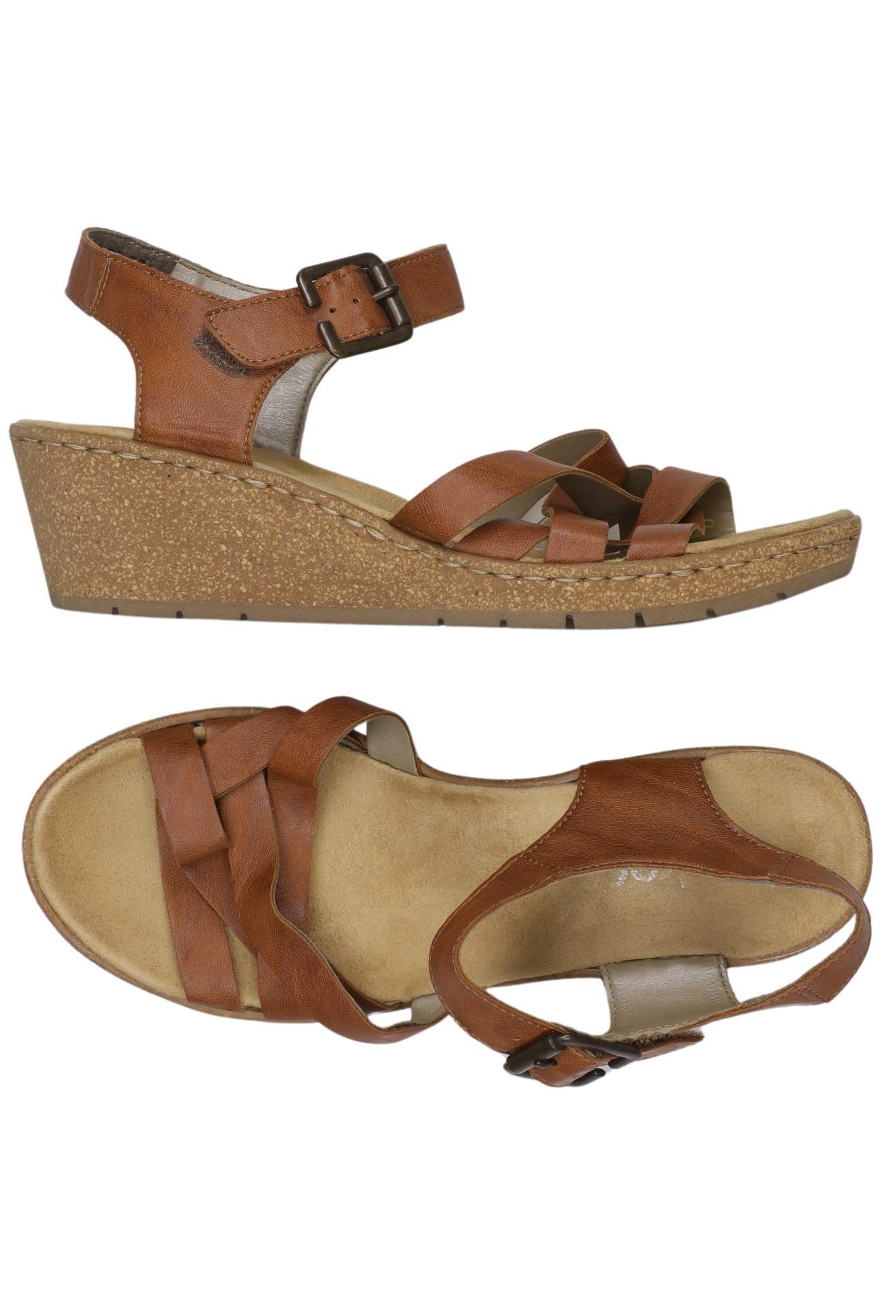 

Rieker Damen Sandale, braun, Gr. 37