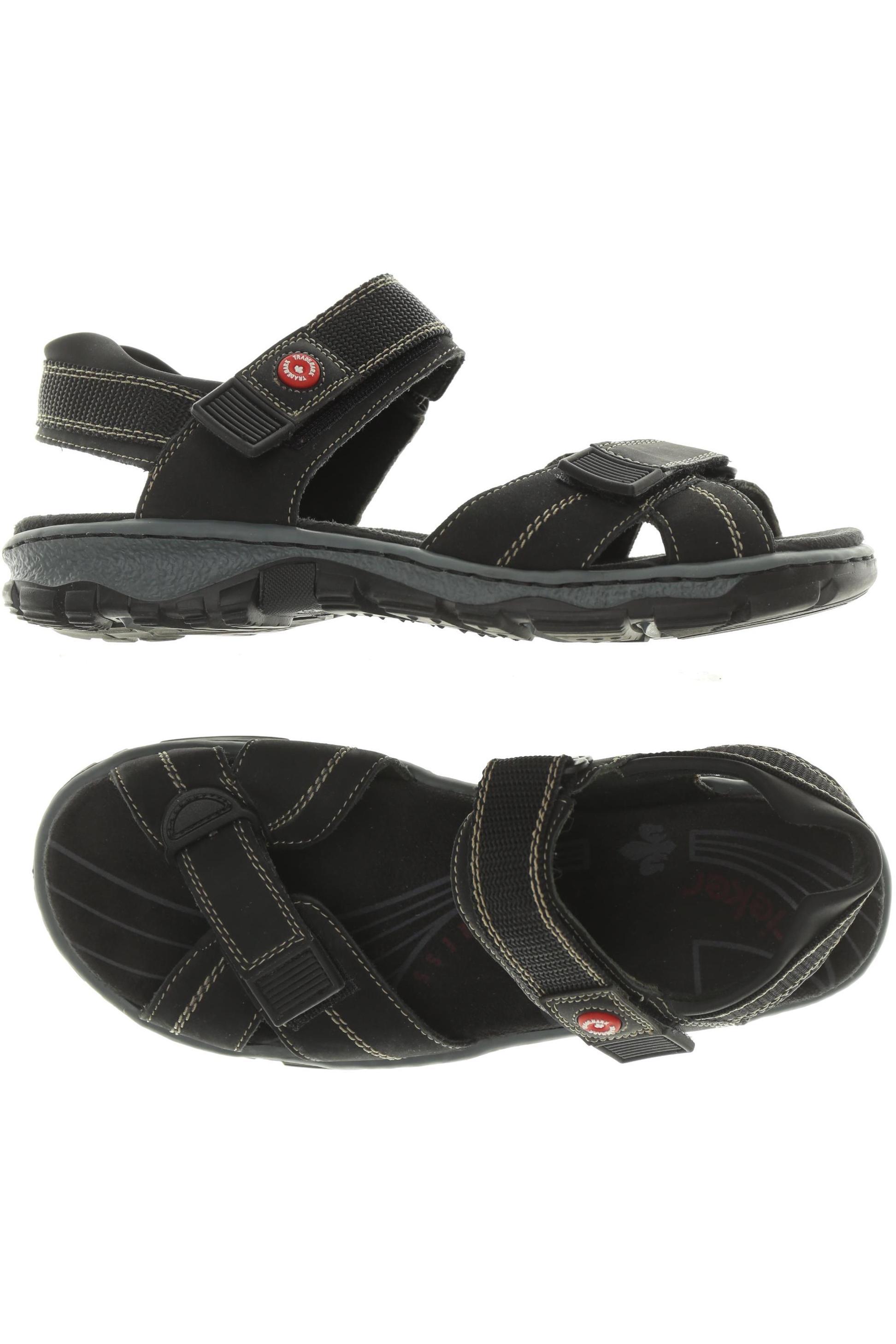 

Rieker Damen Sandale, schwarz, Gr. 39