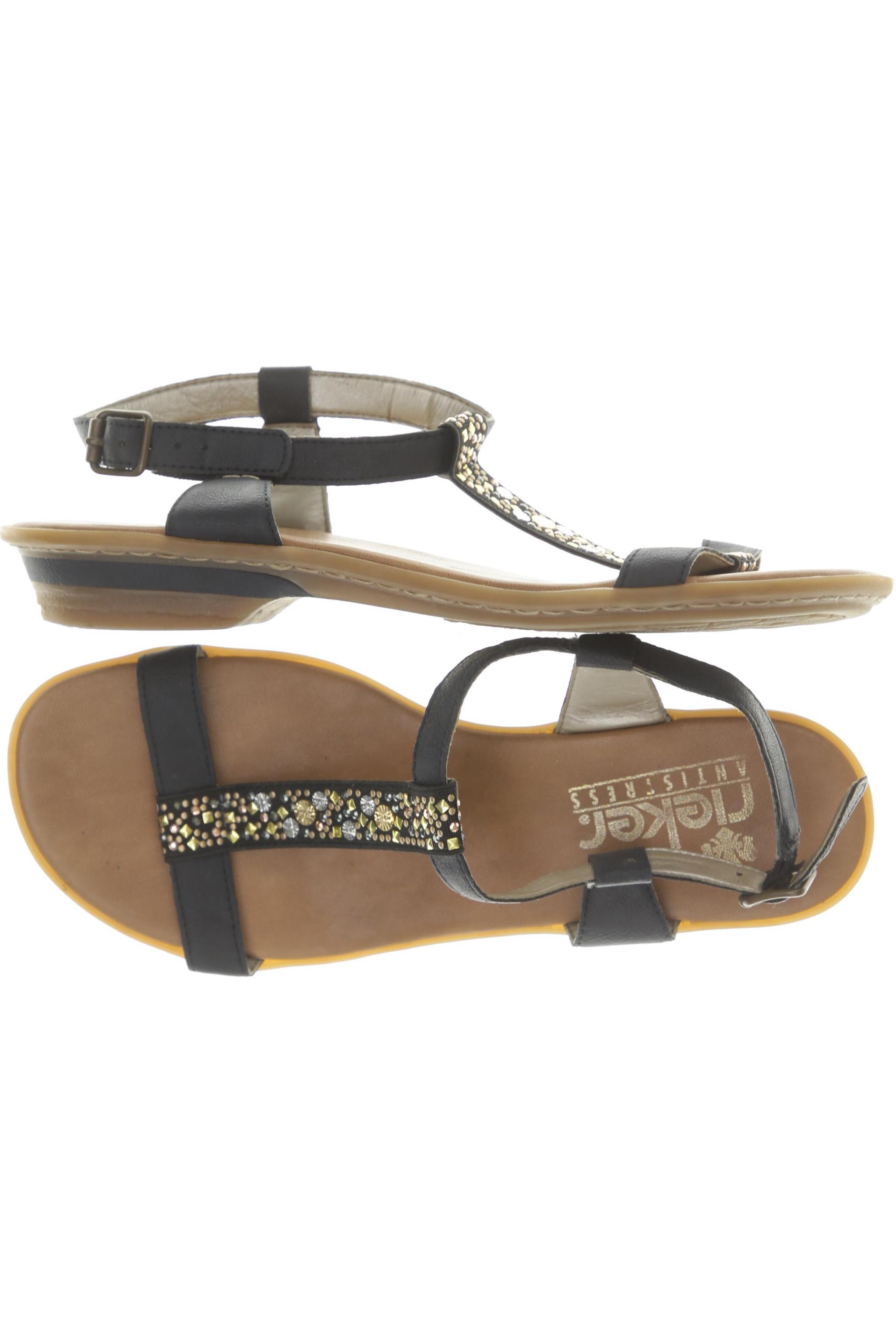 

Rieker Damen Sandale, blau, Gr. 39