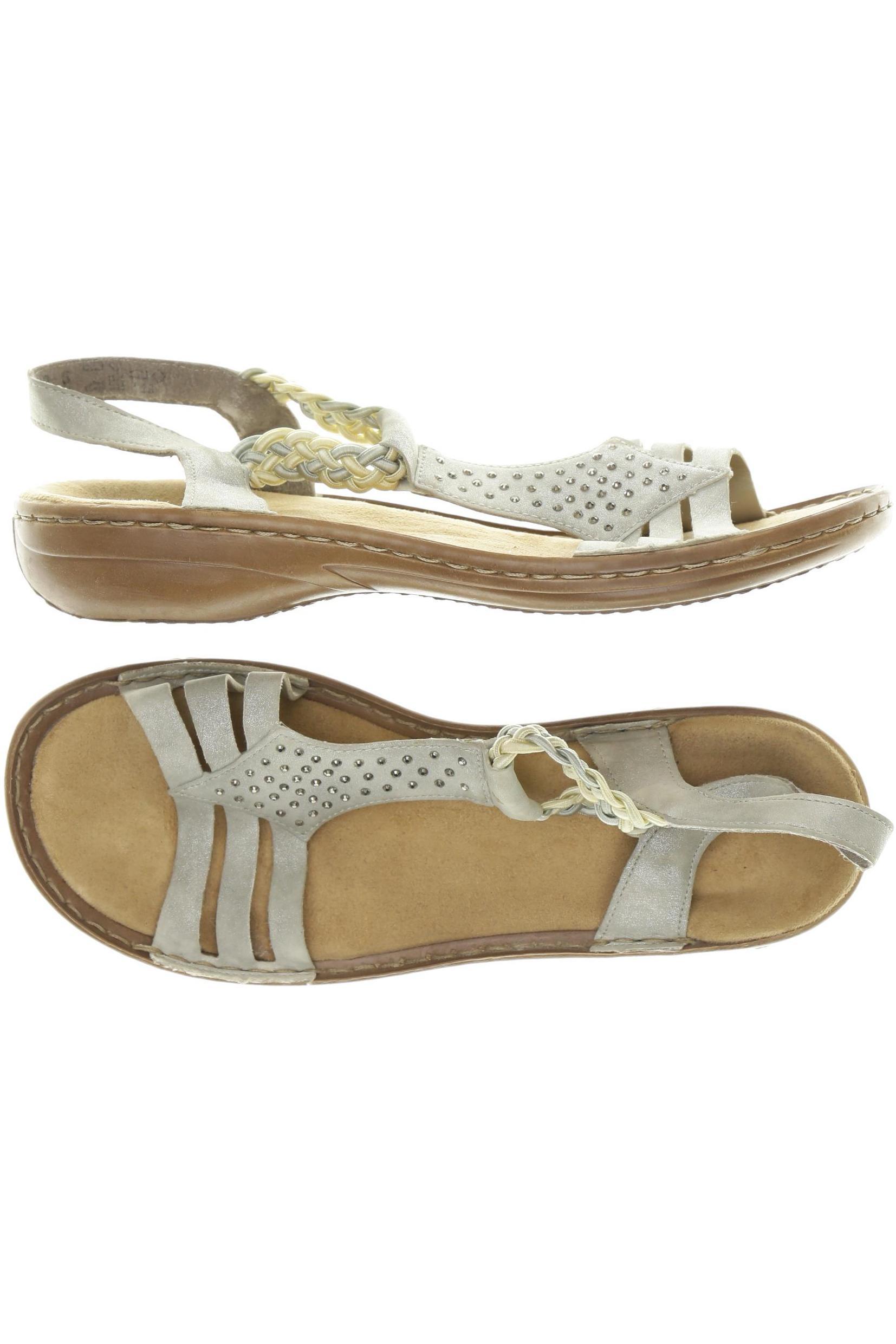 

Rieker Damen Sandale, grau, Gr. 40