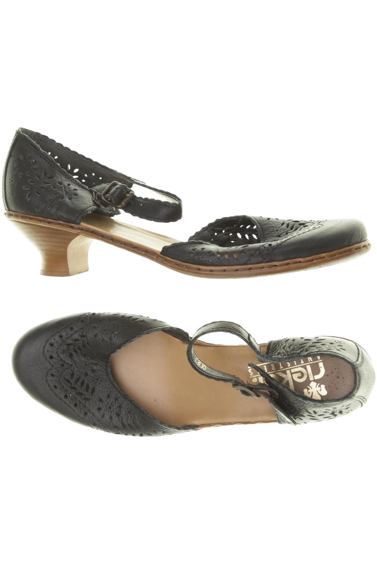 

Rieker Damen Pumps, schwarz, Gr. 39