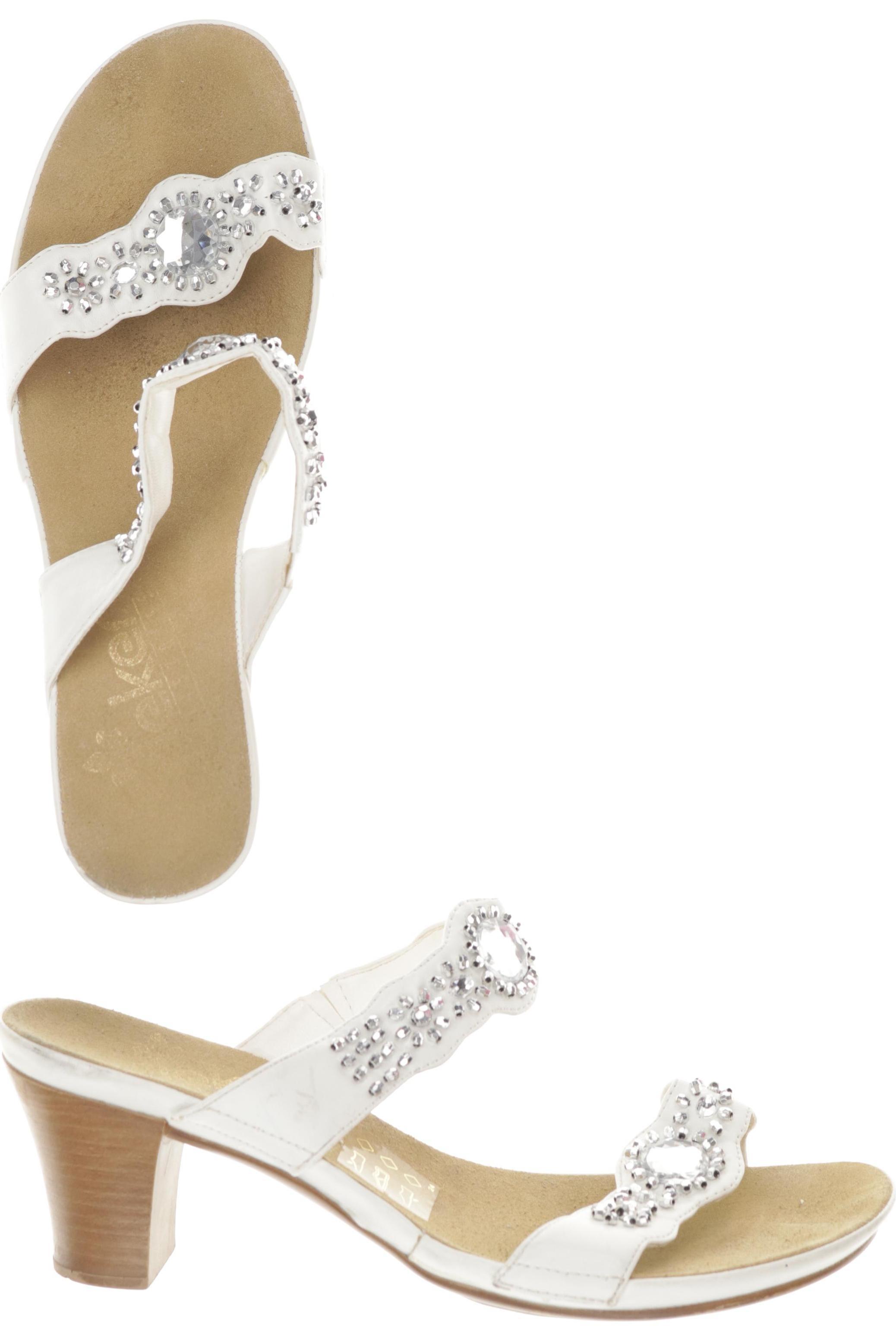 

Rieker Damen Sandale, weiß, Gr. 40