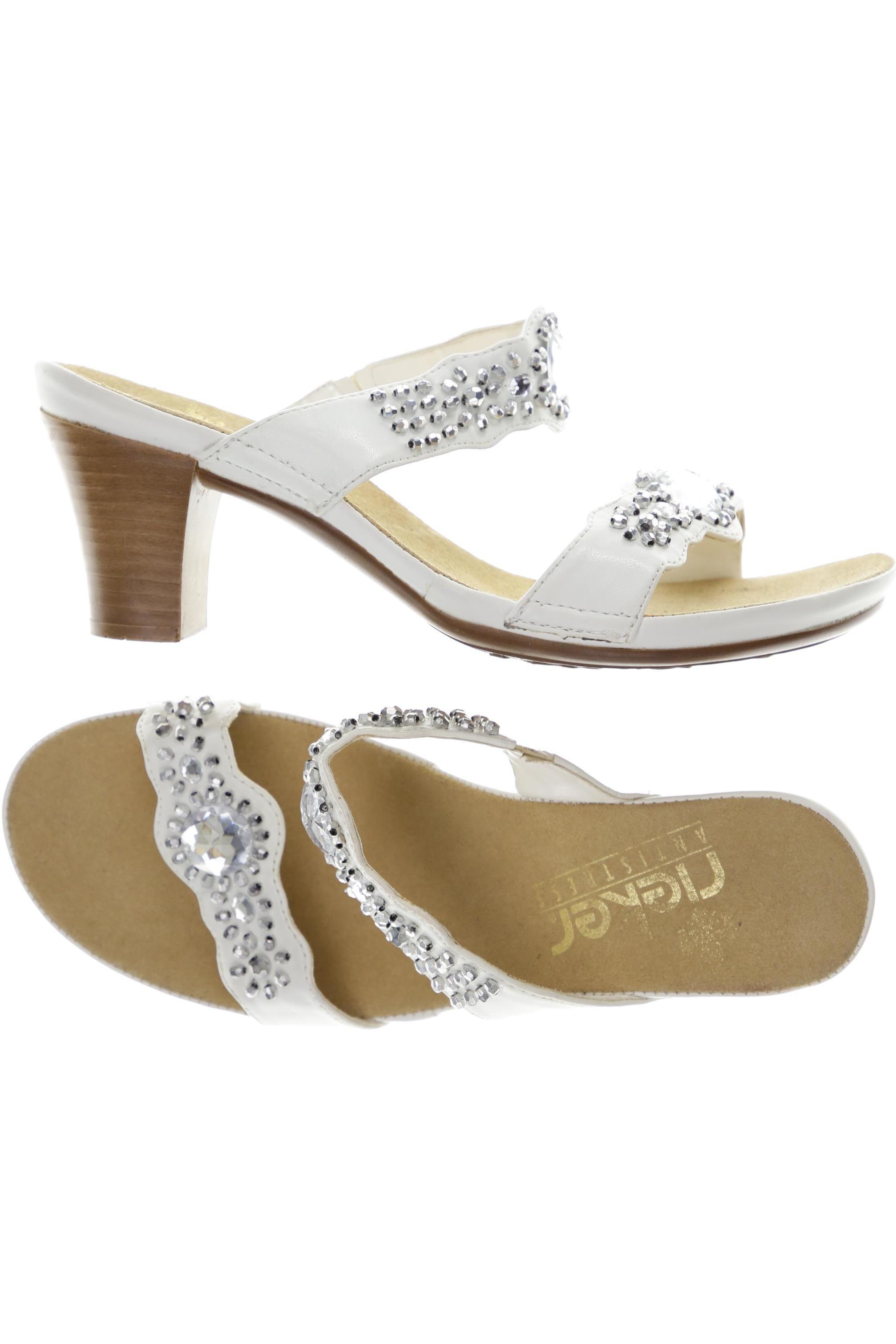 

Rieker Damen Sandale, weiß, Gr. 37