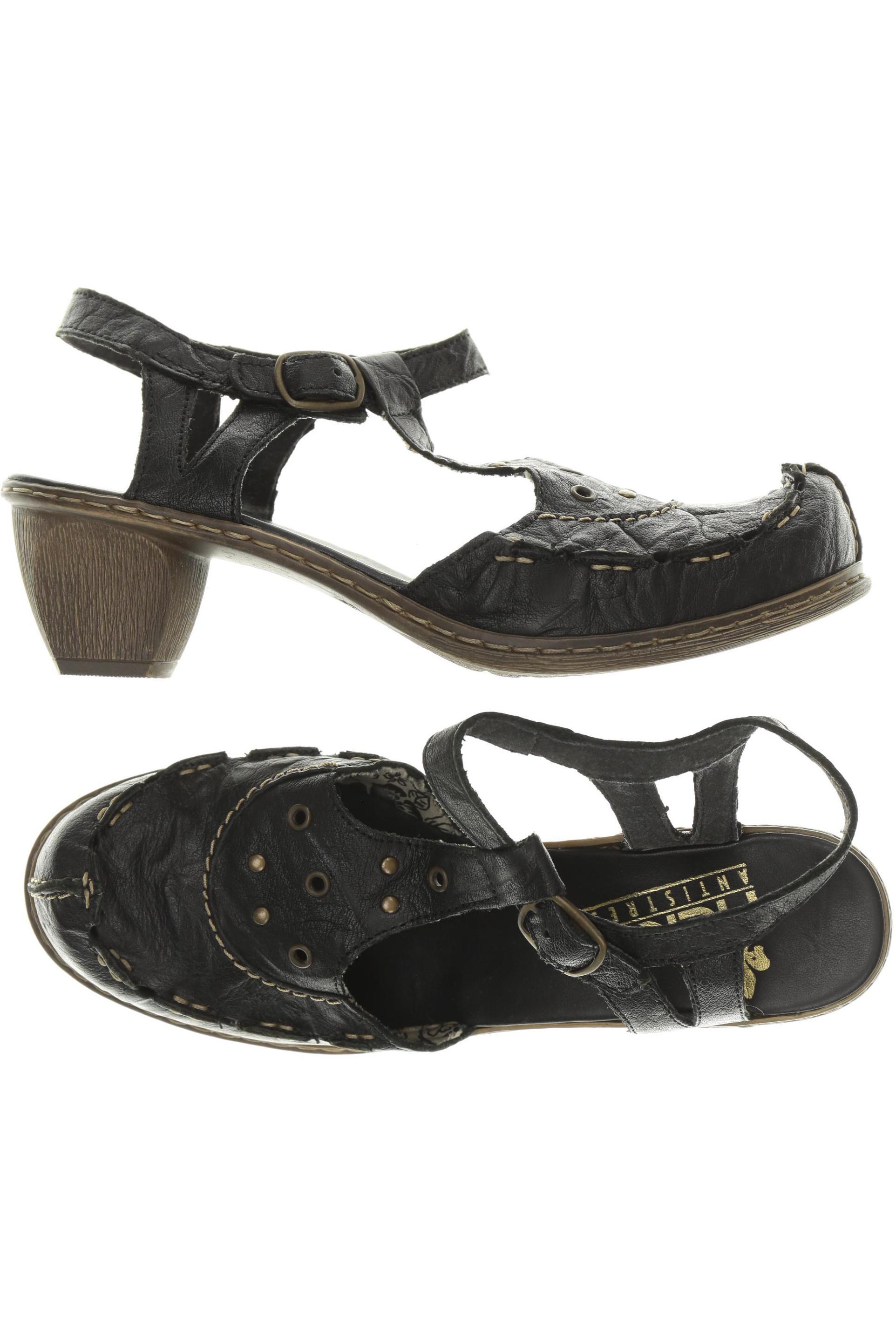 

Rieker Damen Sandale, schwarz, Gr. 38