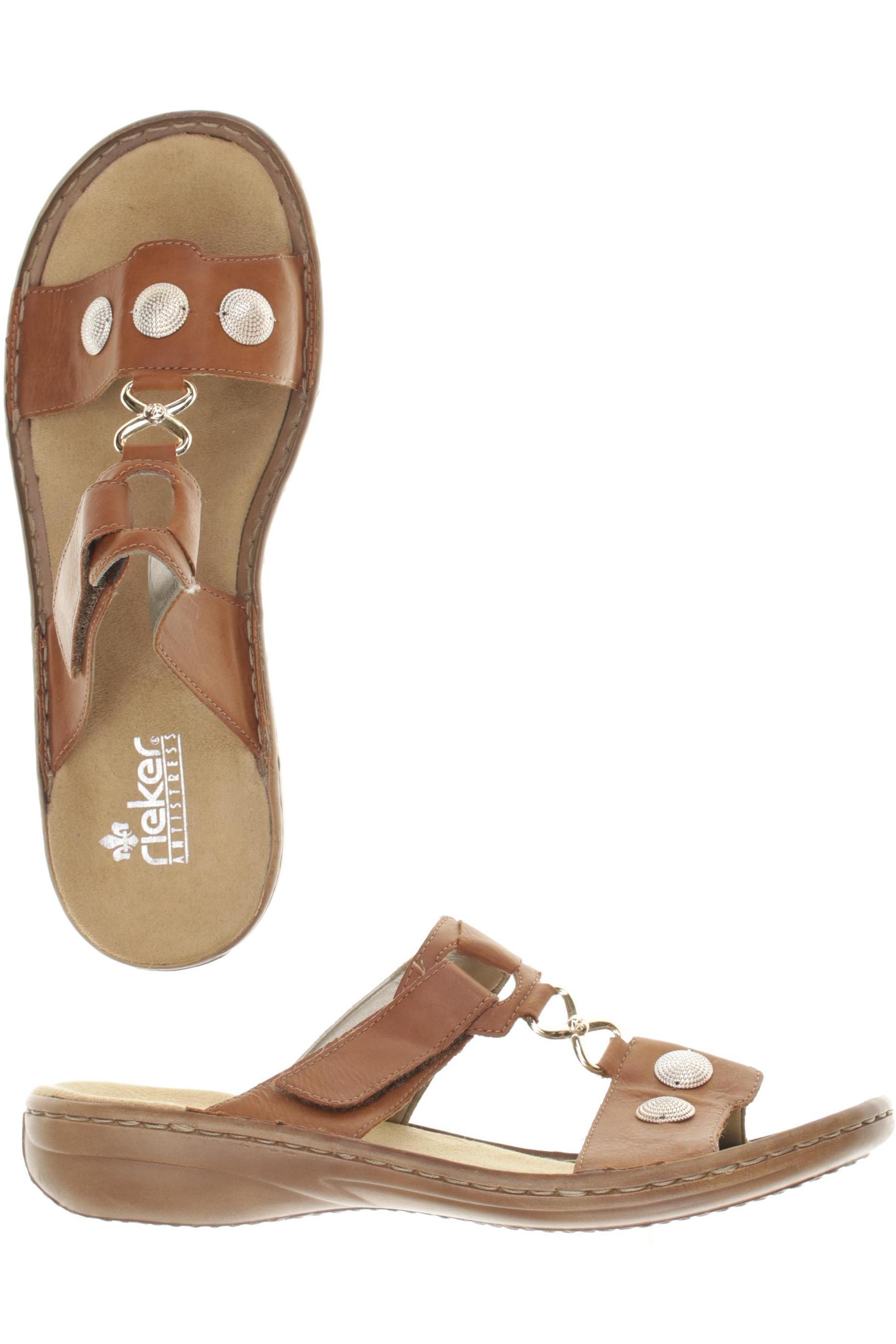 

Rieker Damen Sandale, braun, Gr. 40