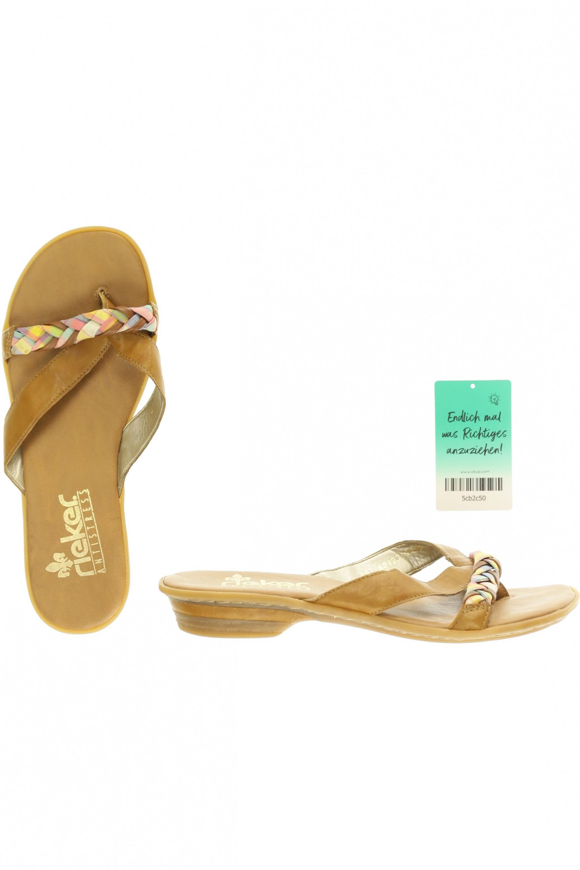 

Rieker Damen Sandale, braun, Gr. 39