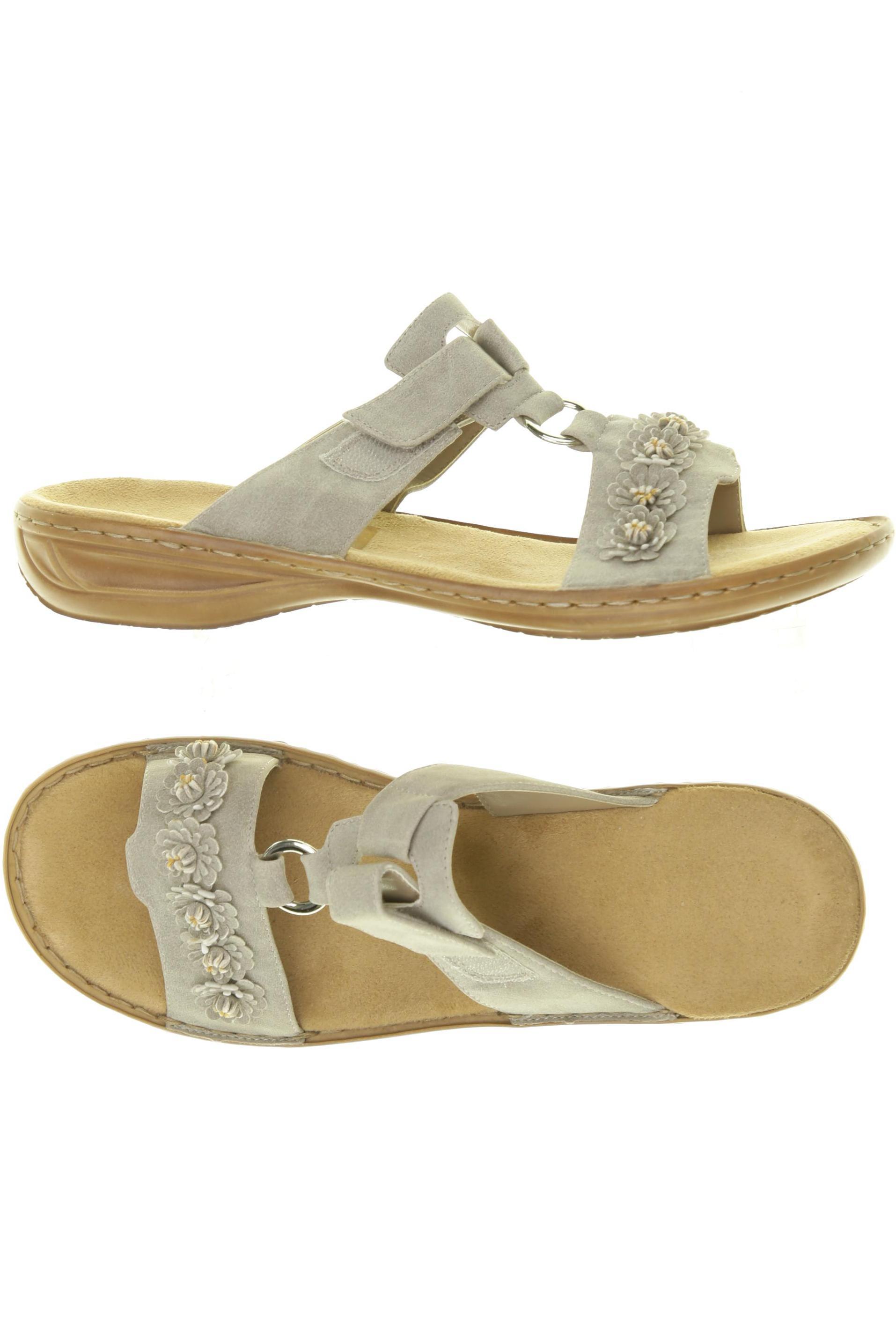 

Rieker Damen Sandale, grau, Gr. 43