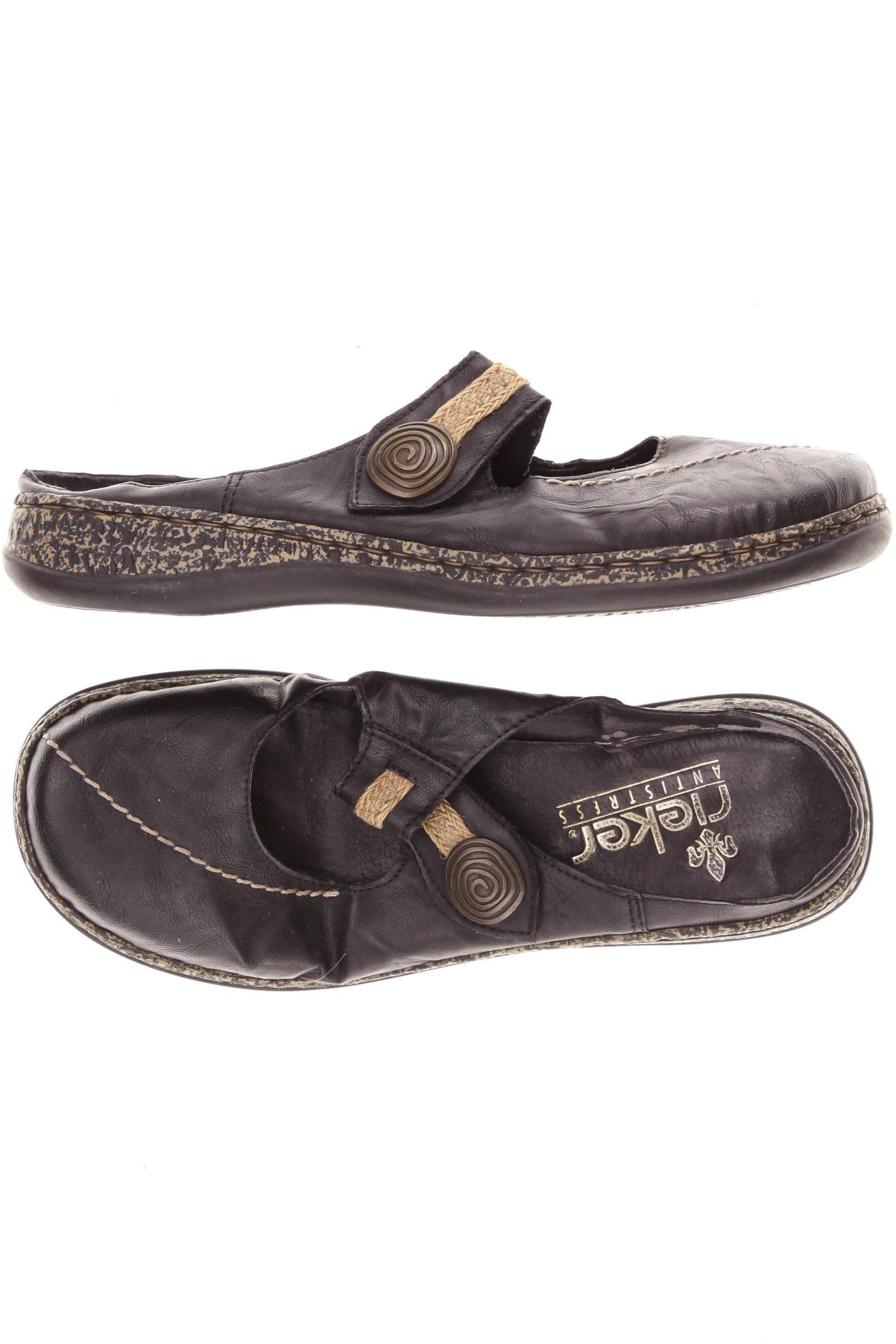 

Rieker Damen Sandale, schwarz, Gr. 39