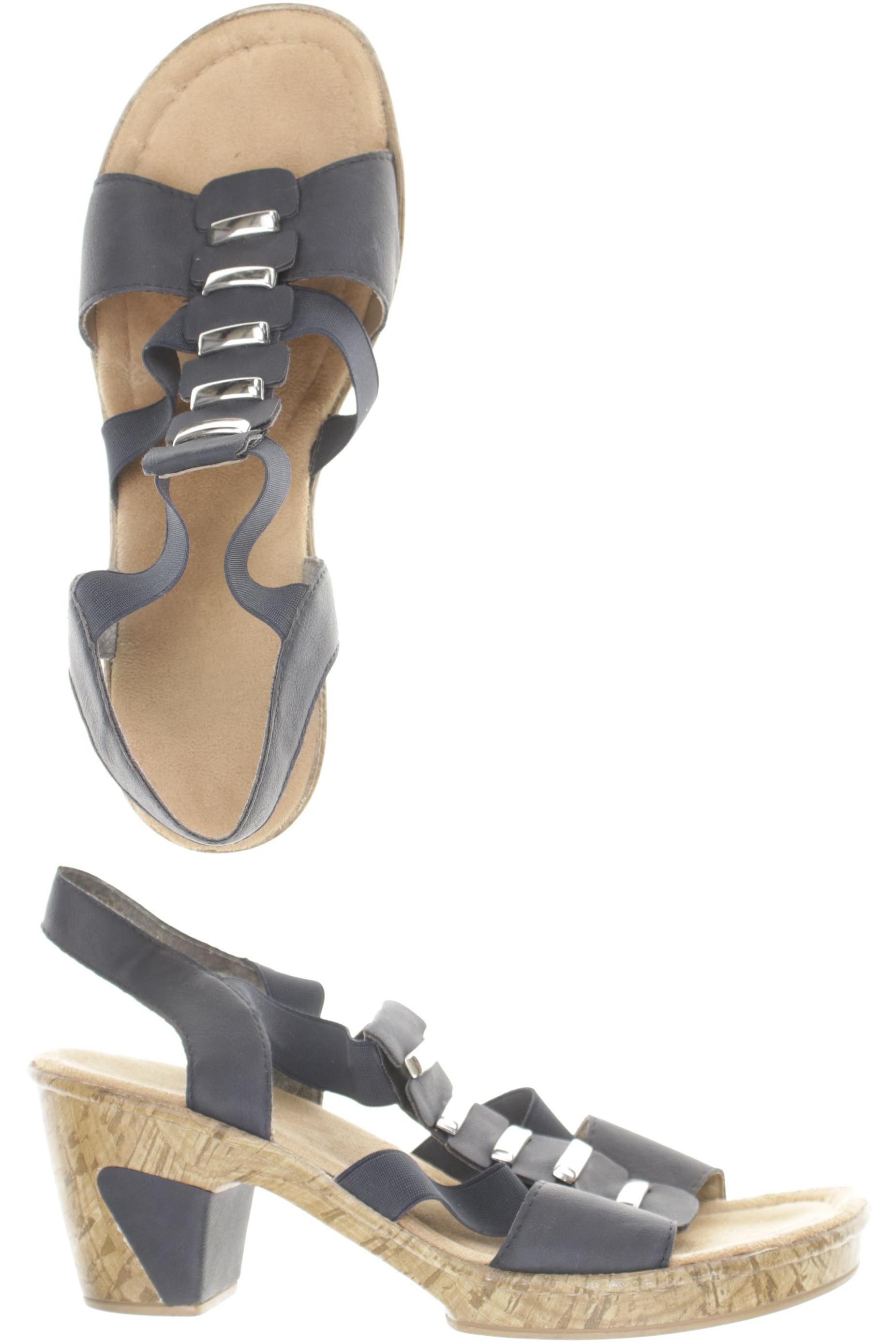 

Rieker Damen Sandale, blau, Gr. 39