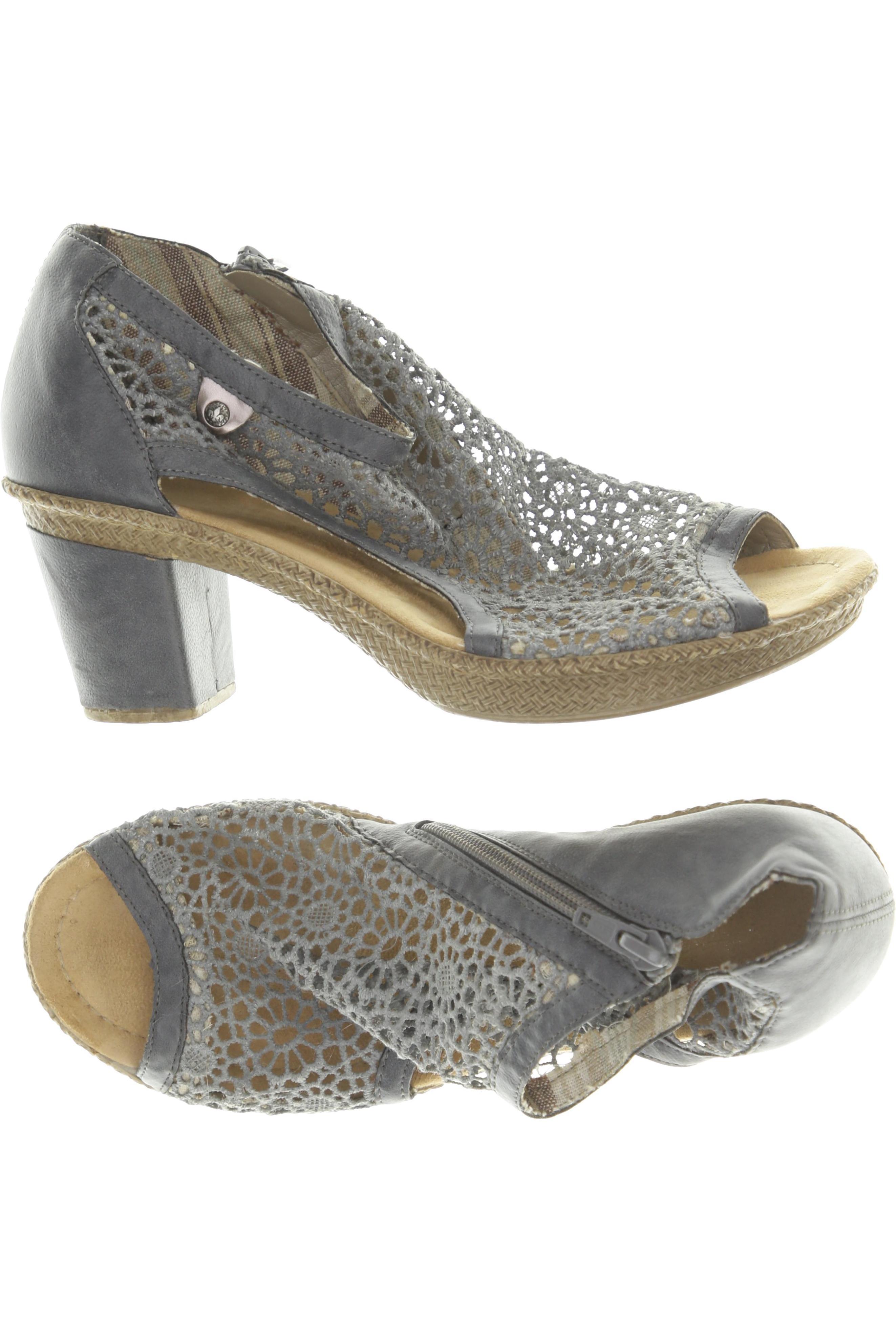 

Rieker Damen Sandale, grau, Gr. 39