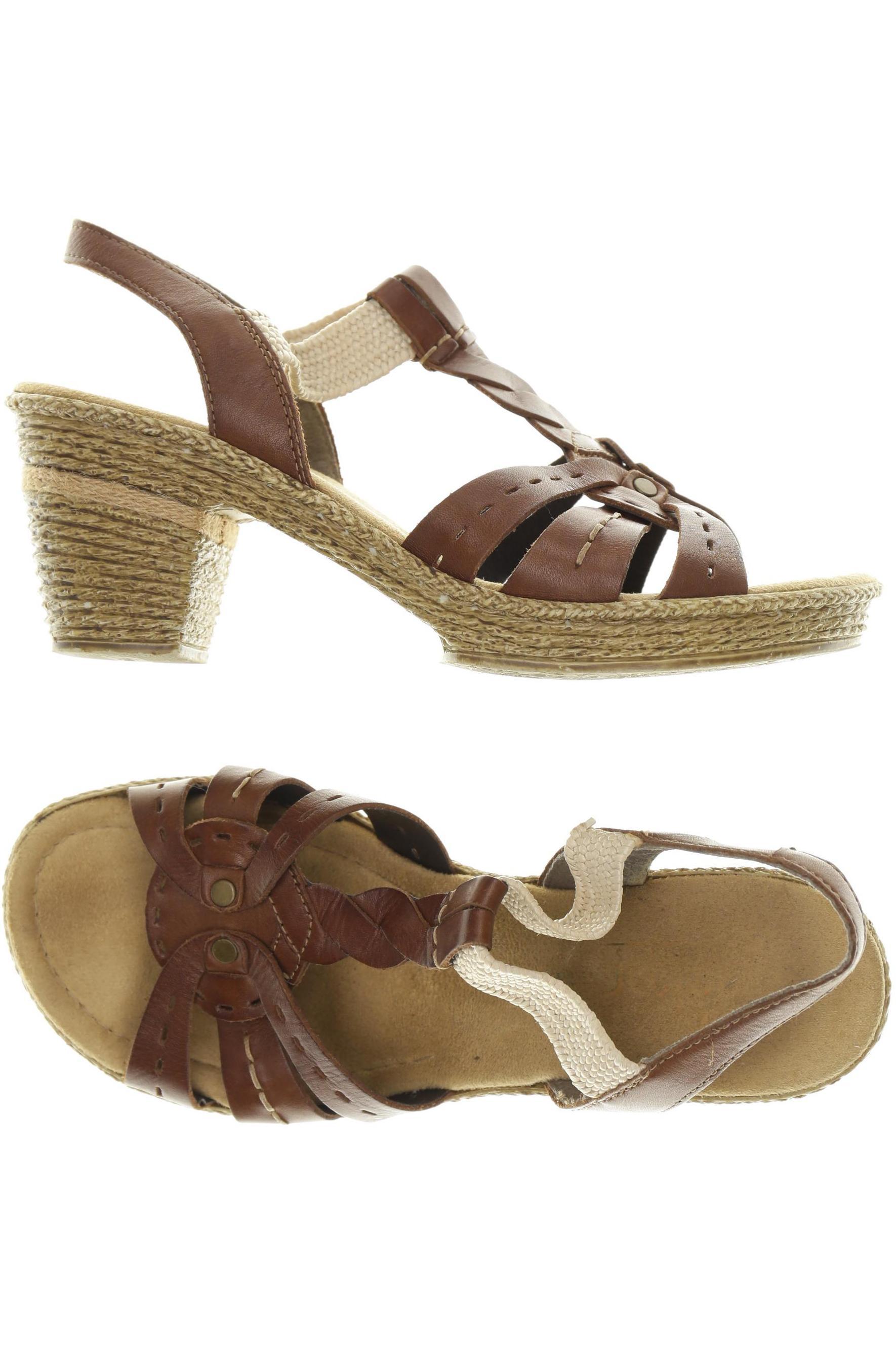 

Rieker Damen Sandale, braun, Gr. 38