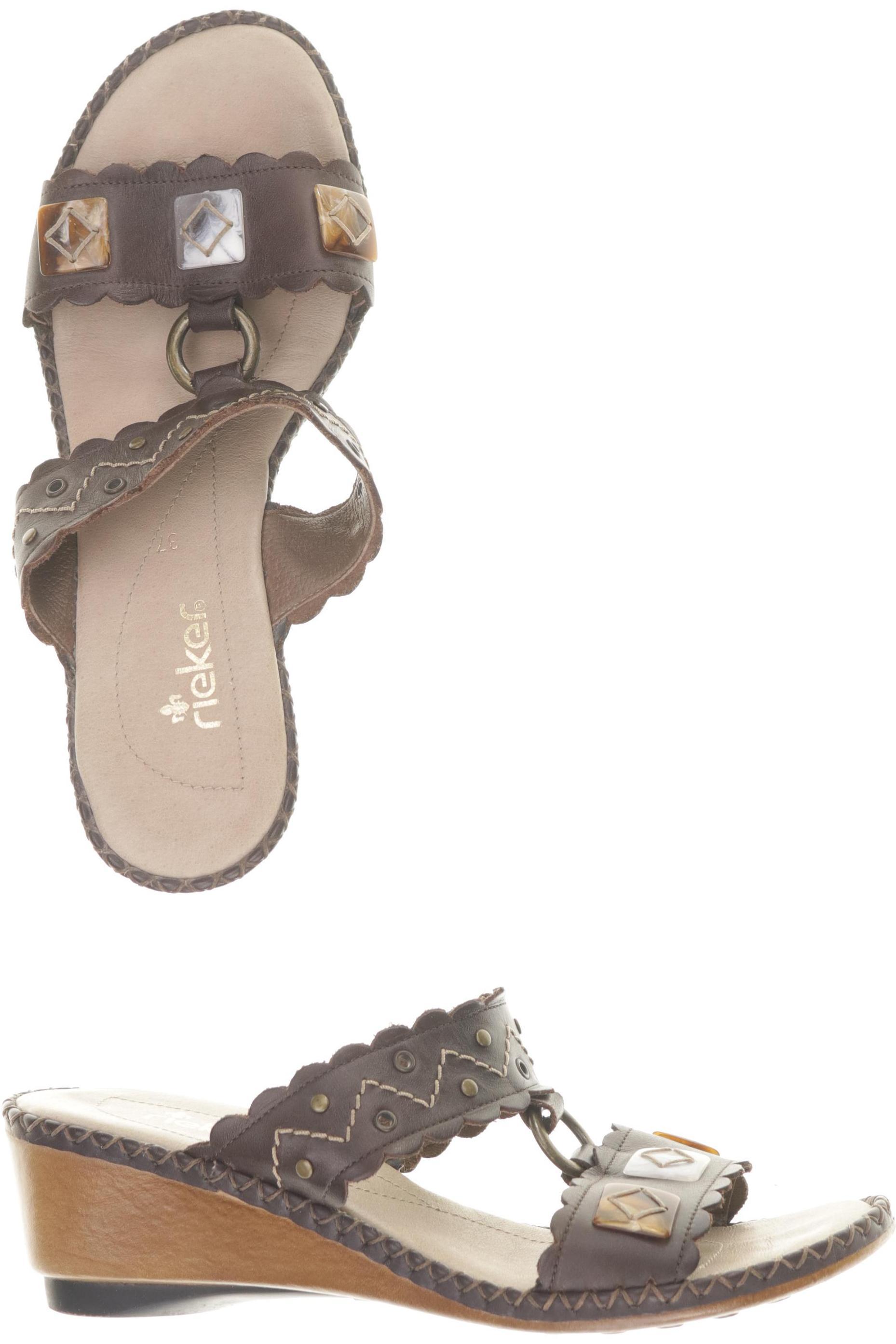 

Rieker Damen Sandale, braun, Gr. 37