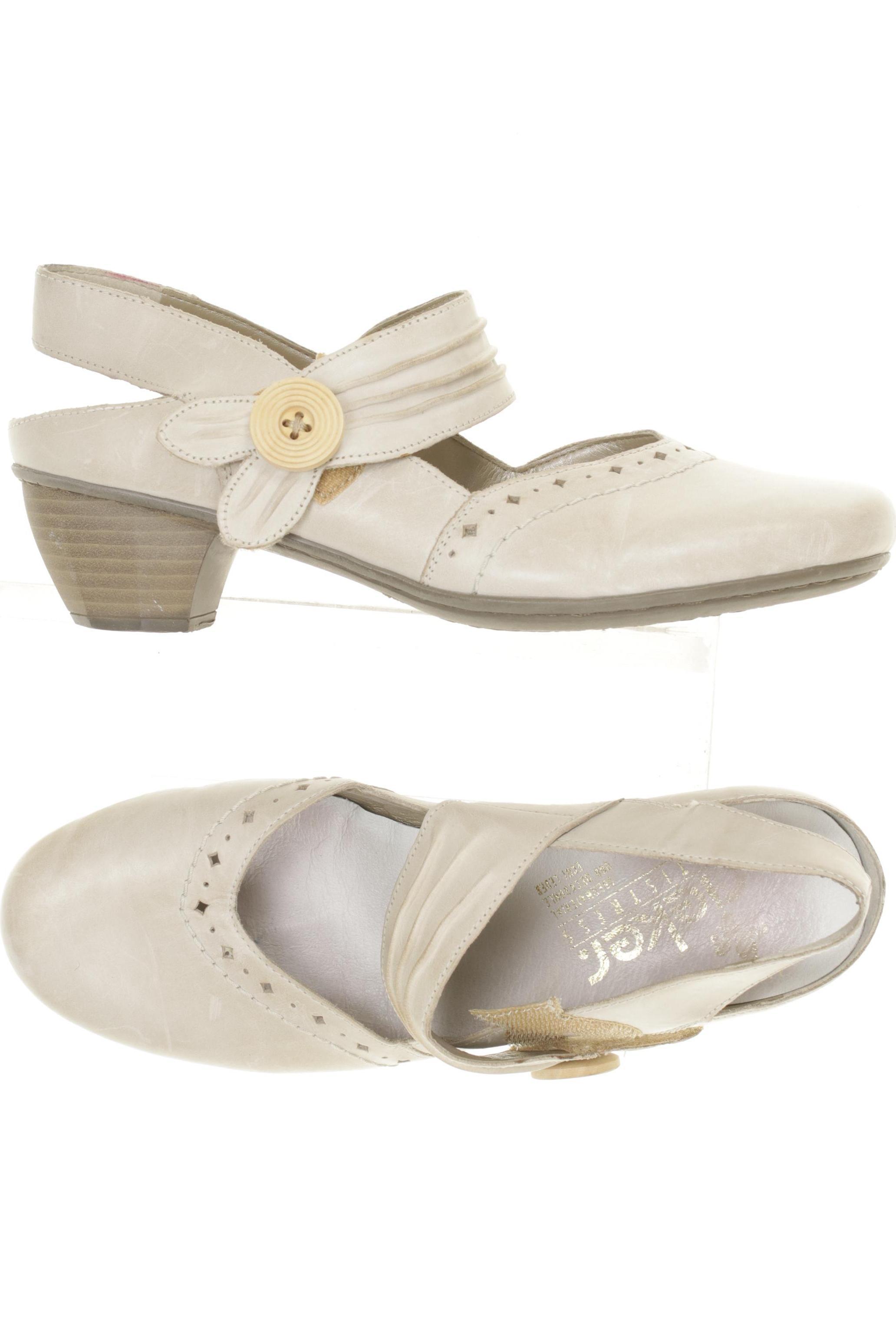 

Rieker Damen Sandale, beige, Gr. 37