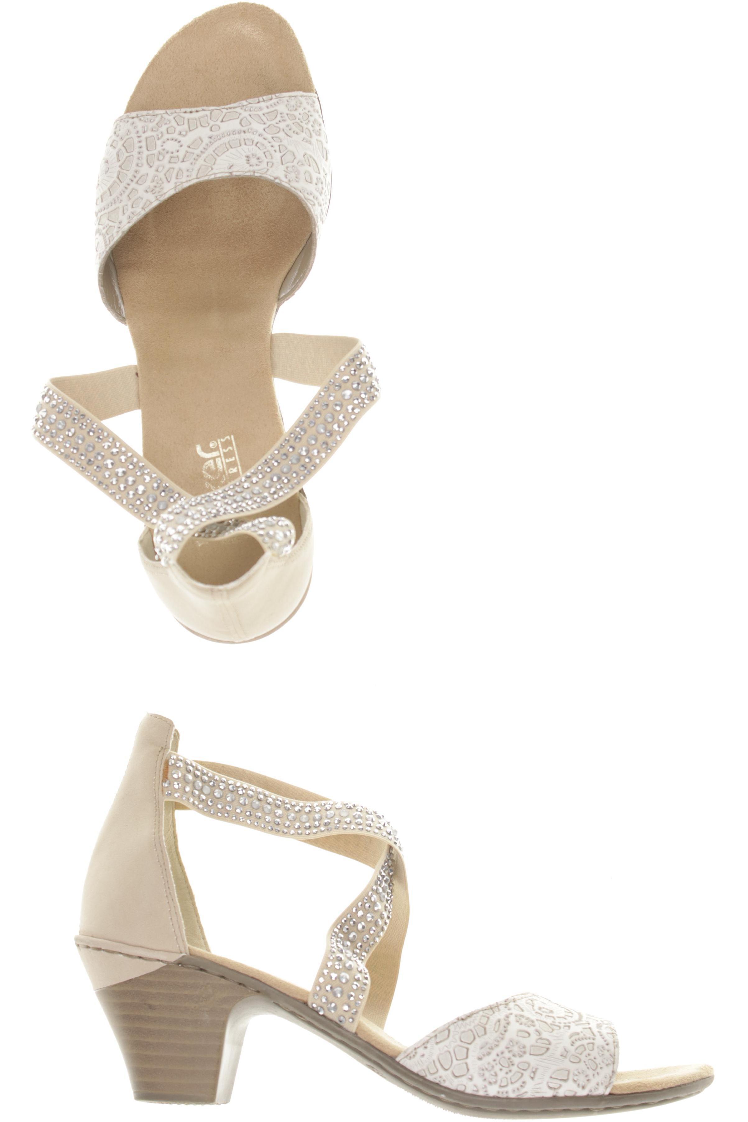 

Rieker Damen Sandale, beige, Gr. 39