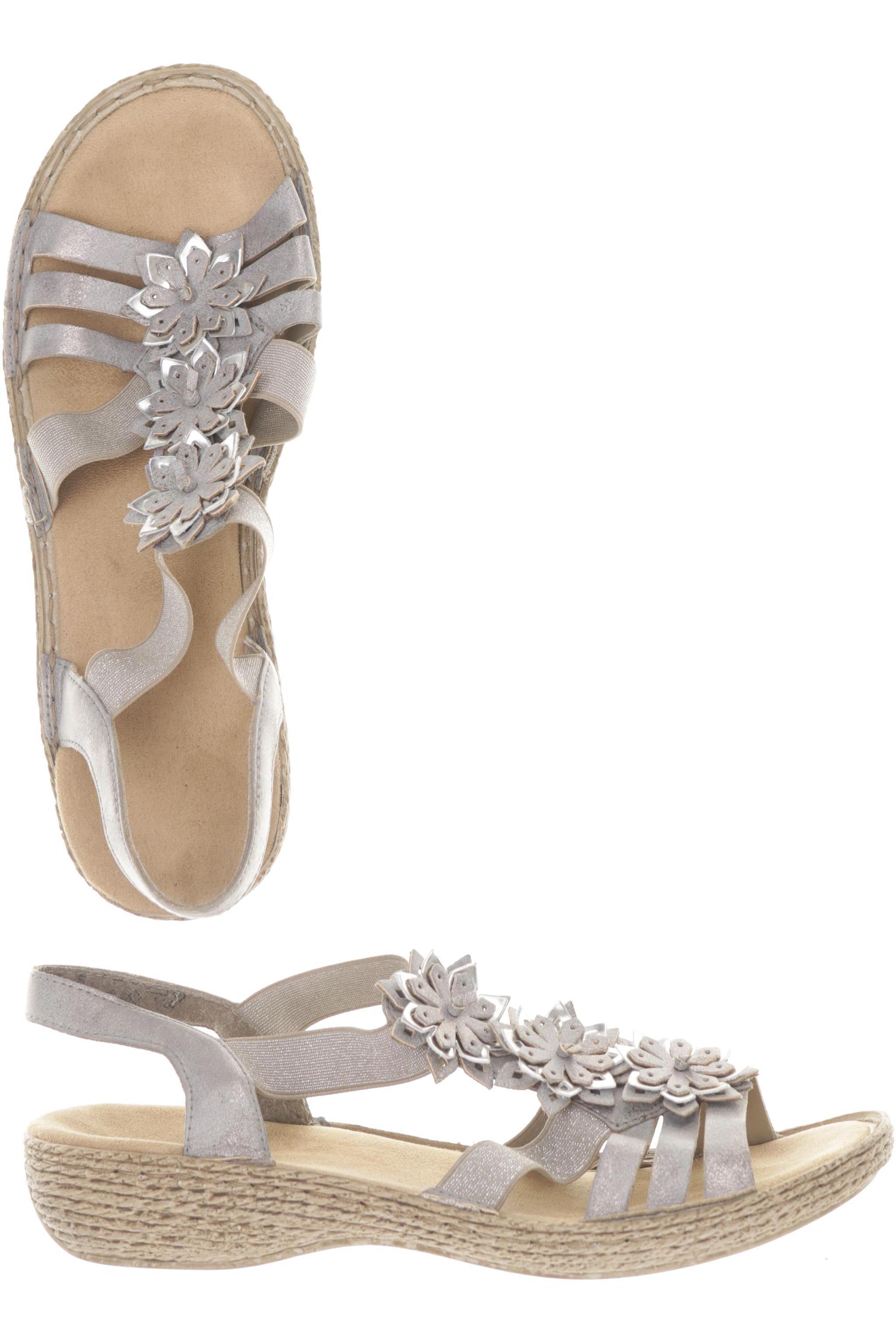 

Rieker Damen Sandale, grau, Gr. 38