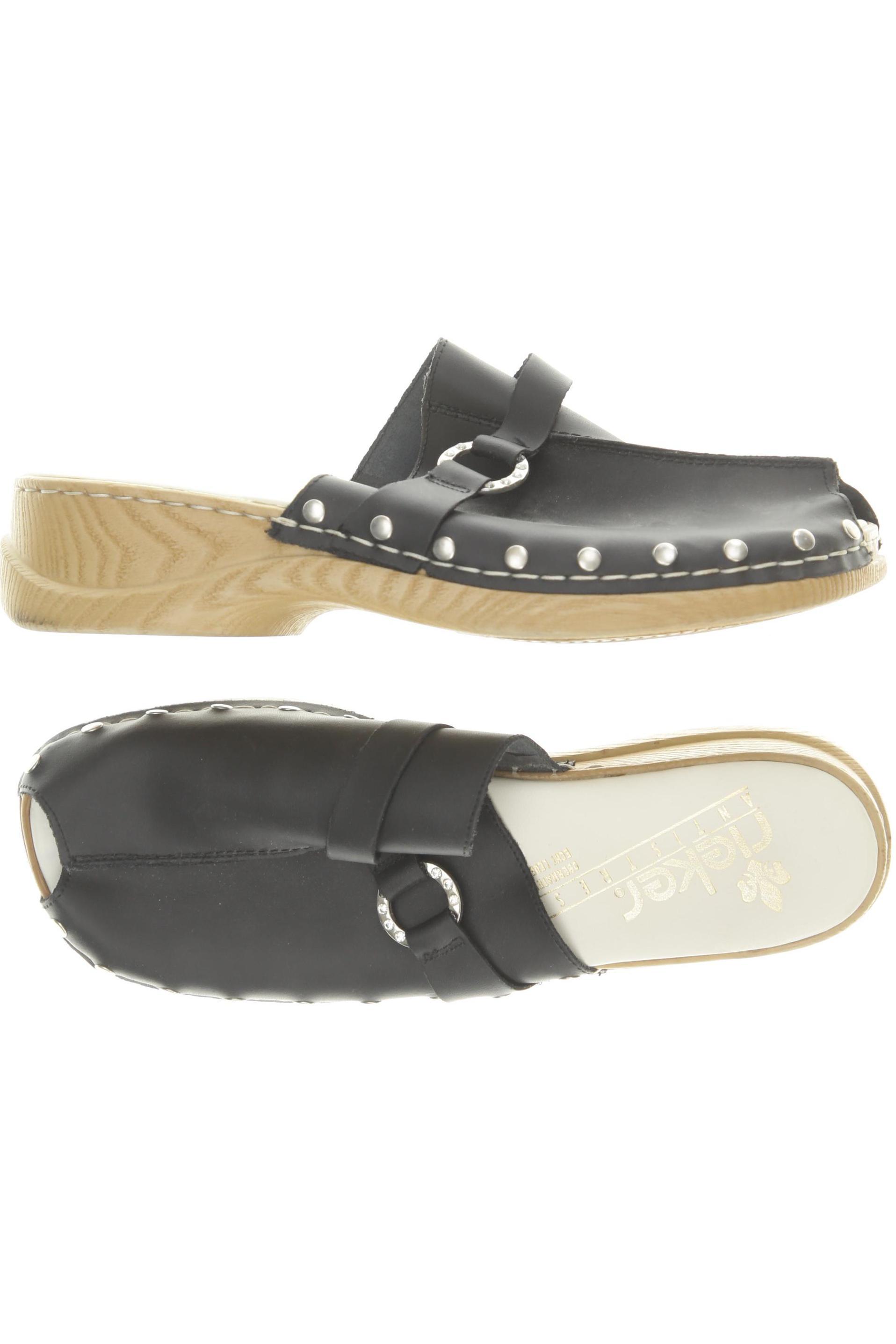 

Rieker Damen Sandale, schwarz, Gr. 40