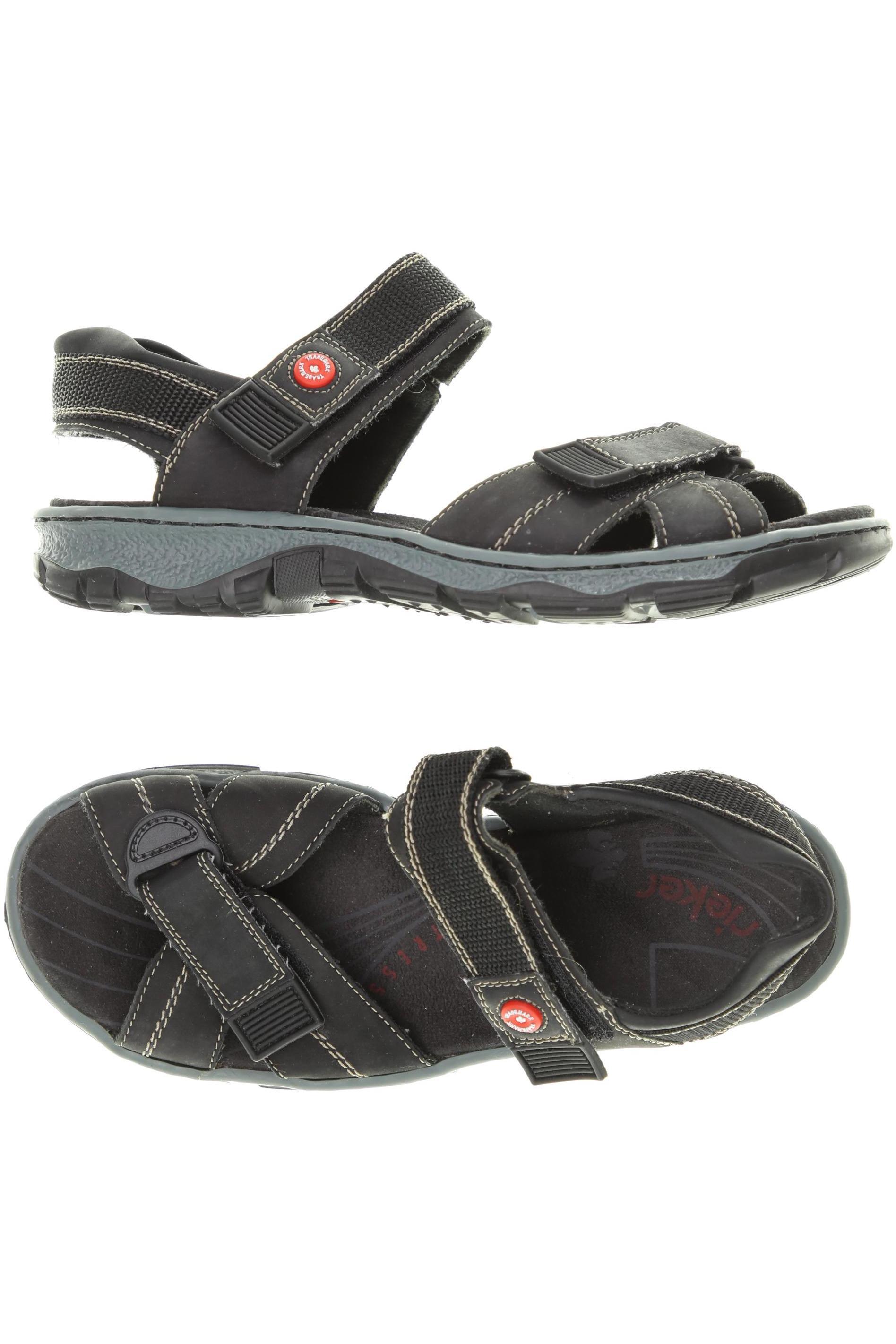 

Rieker Damen Sandale, schwarz, Gr. 39