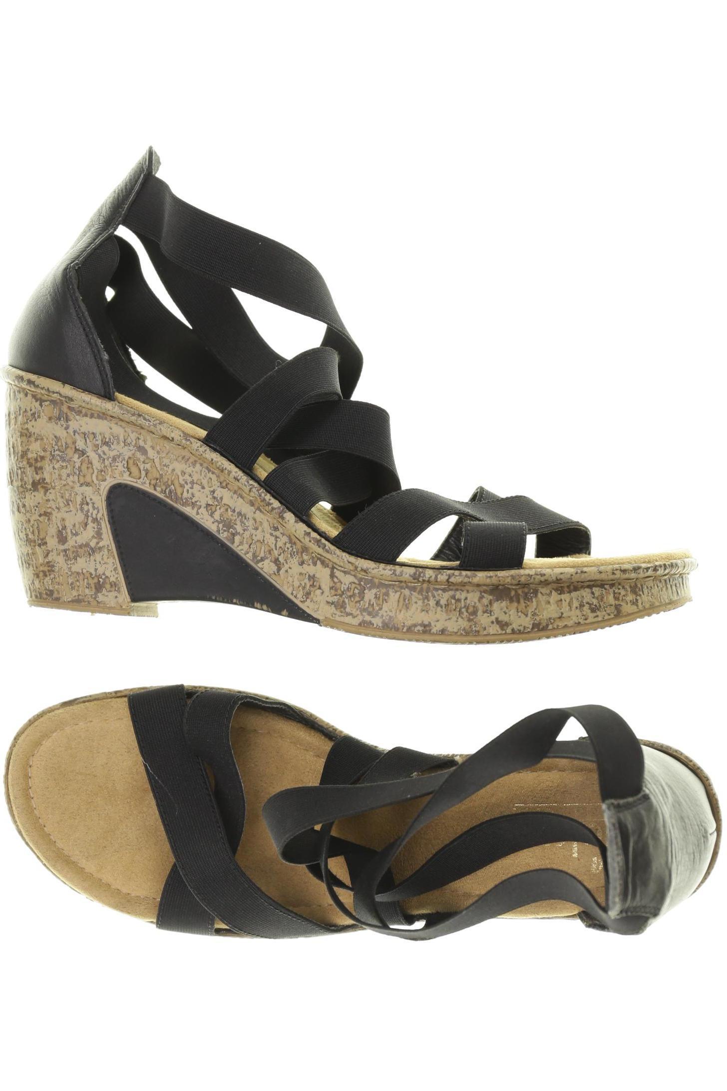 

Rieker Damen Sandale, schwarz, Gr. 40