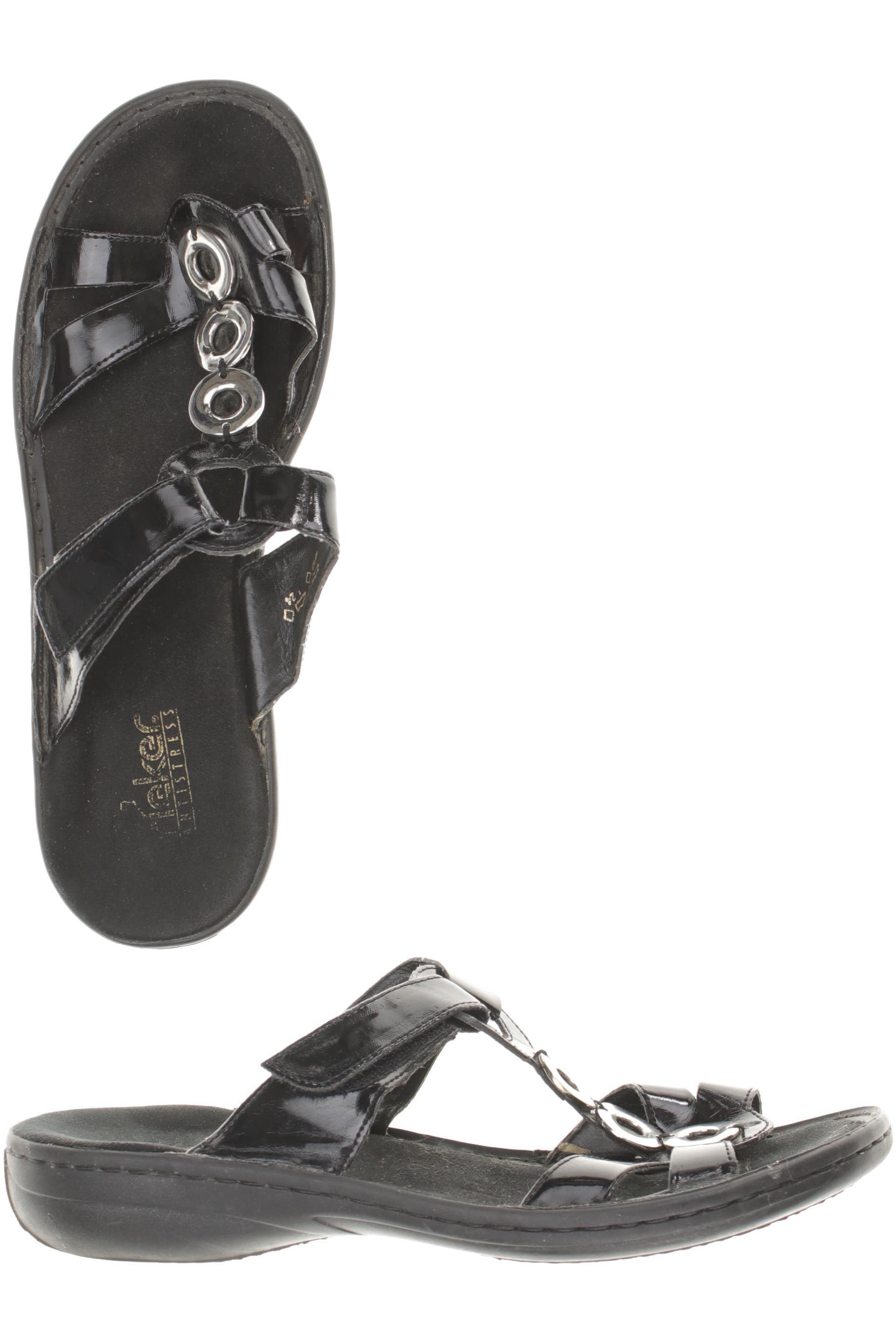 

Rieker Damen Sandale, schwarz, Gr. 41