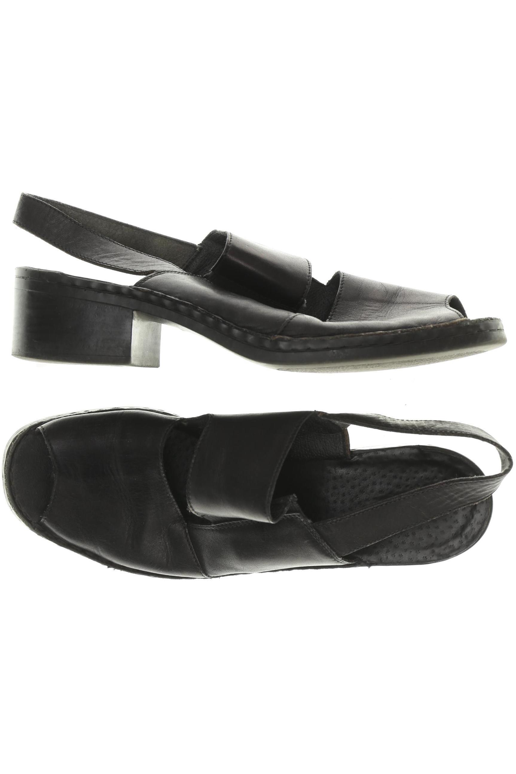 

Rieker Damen Sandale, schwarz, Gr. 7.5